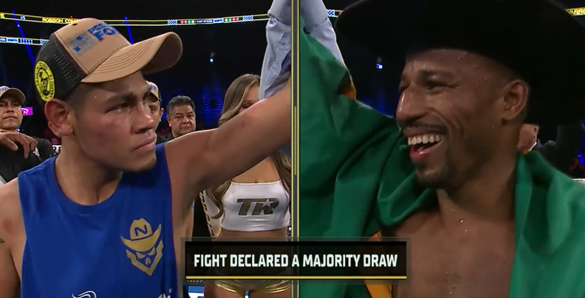 Navarrete and Conceicao battled out to a majority draw.