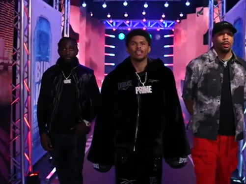 Shakur Stevenson makes his ringwalk