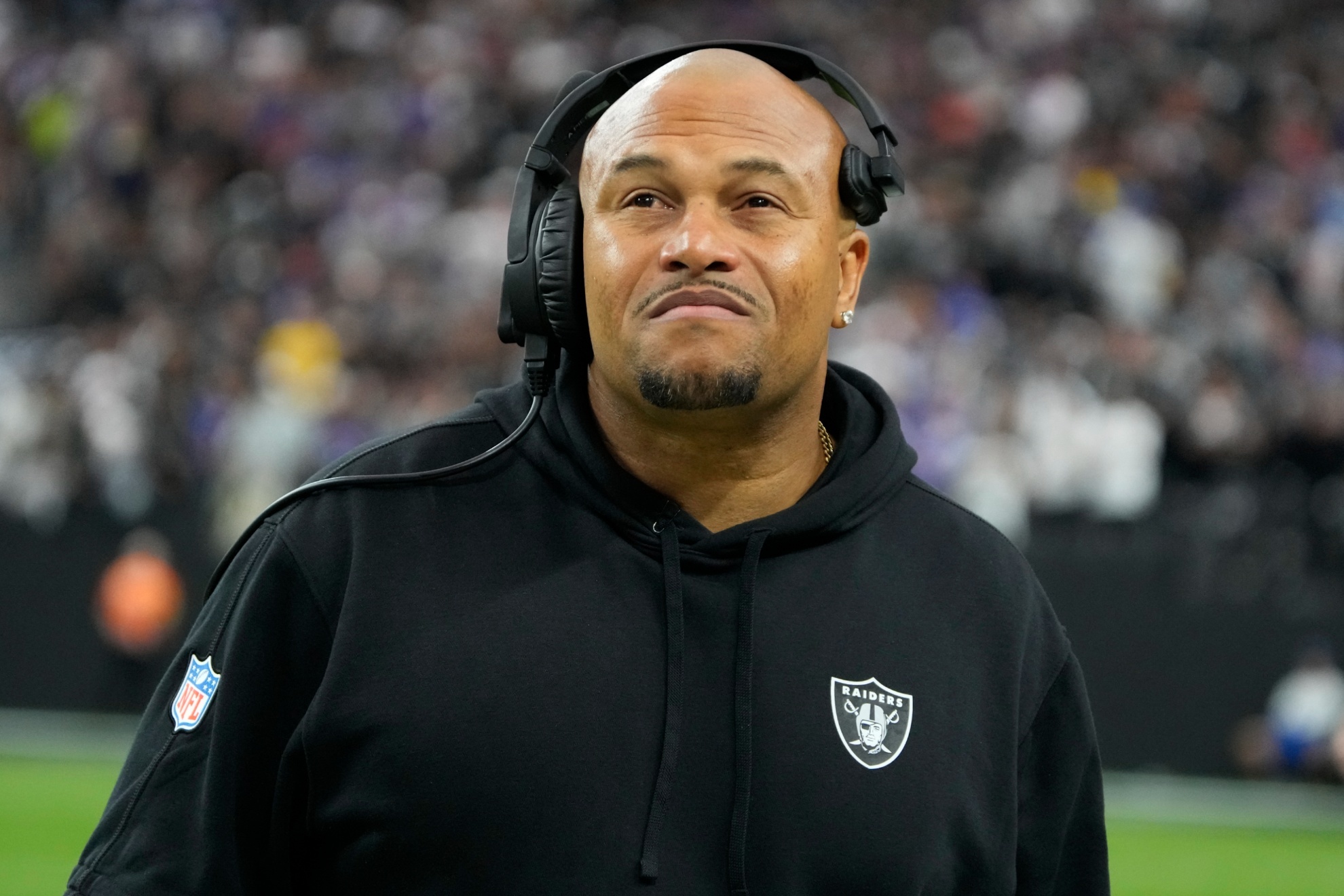 Las Vegas Raiders interim head coach, Antonio Pierce.