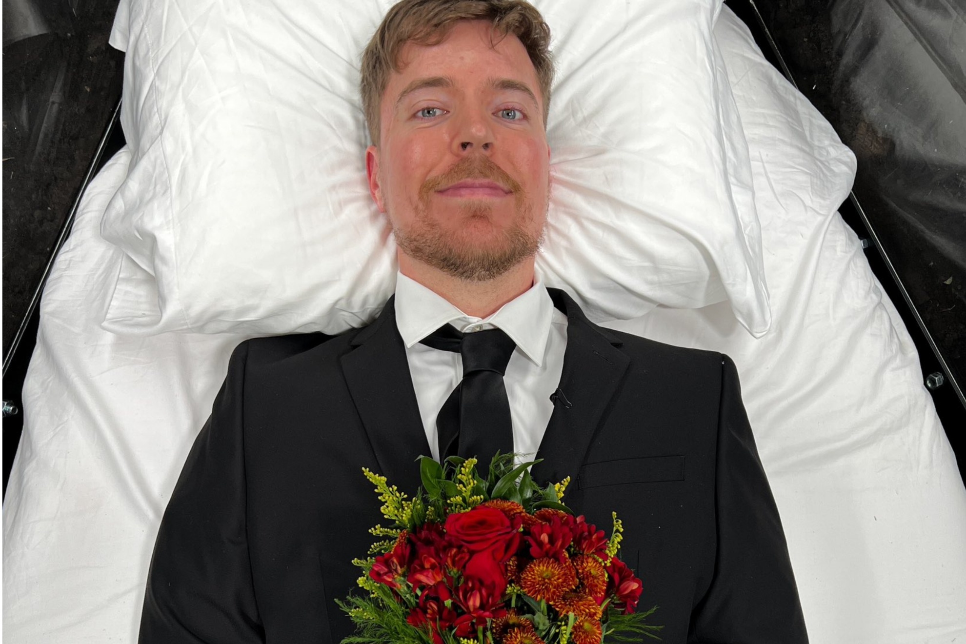 MR. Beast shattered his previous record of being buried alive for 50 hours