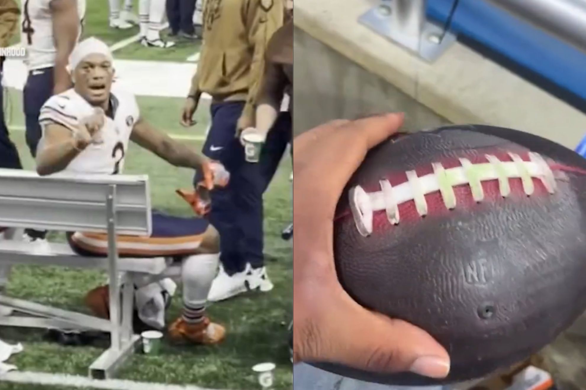 D.J. Moore told a Lions fan he would give him an autograph, but it wasnt what he expected.