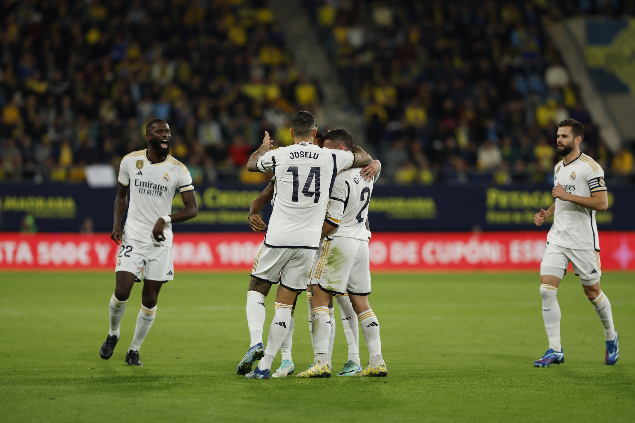 Todos los datos y estadísticas de la victoria del Real Madrid en Cádiz