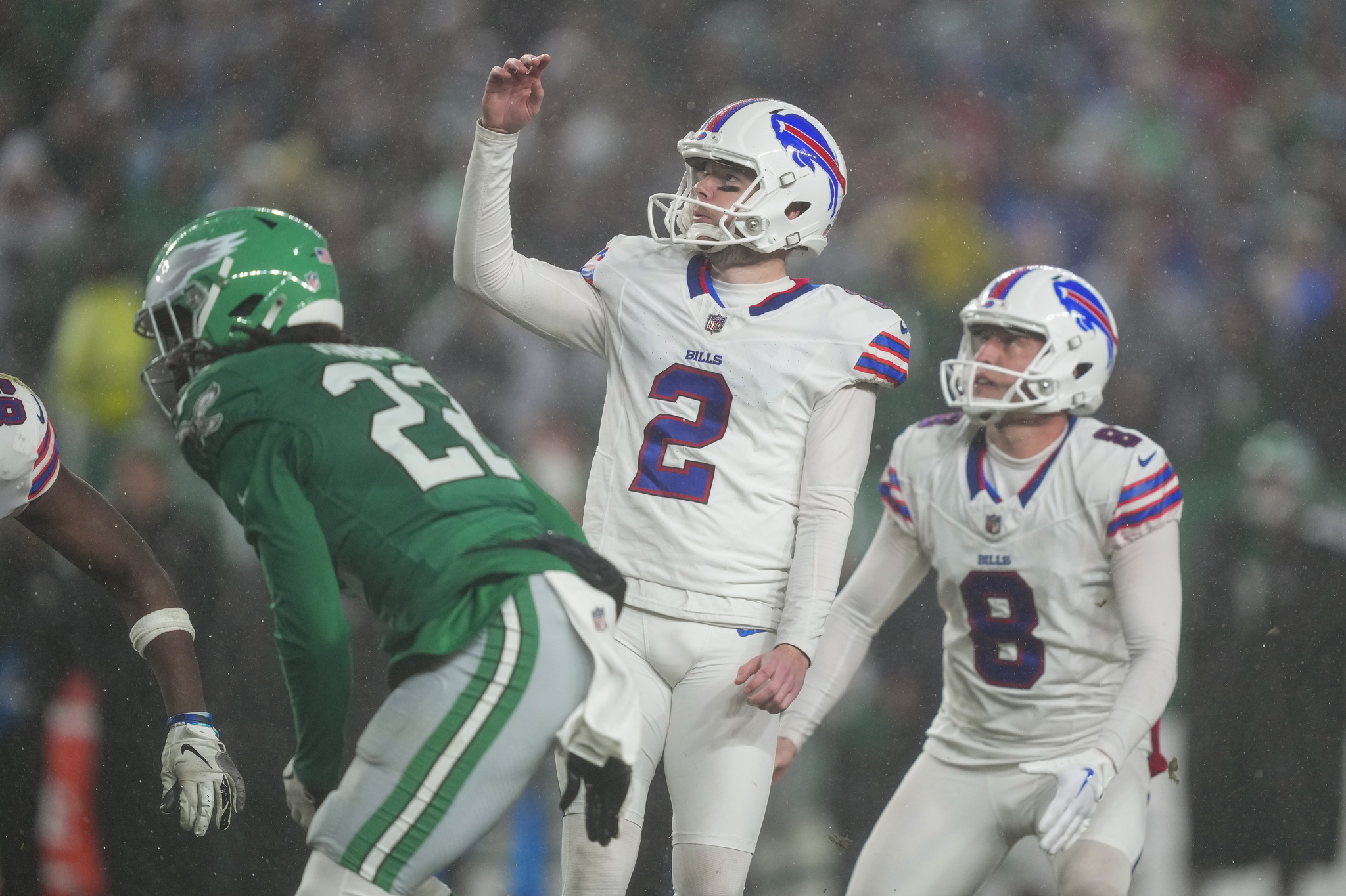 Buffalo Bills kicker Tyler Bass