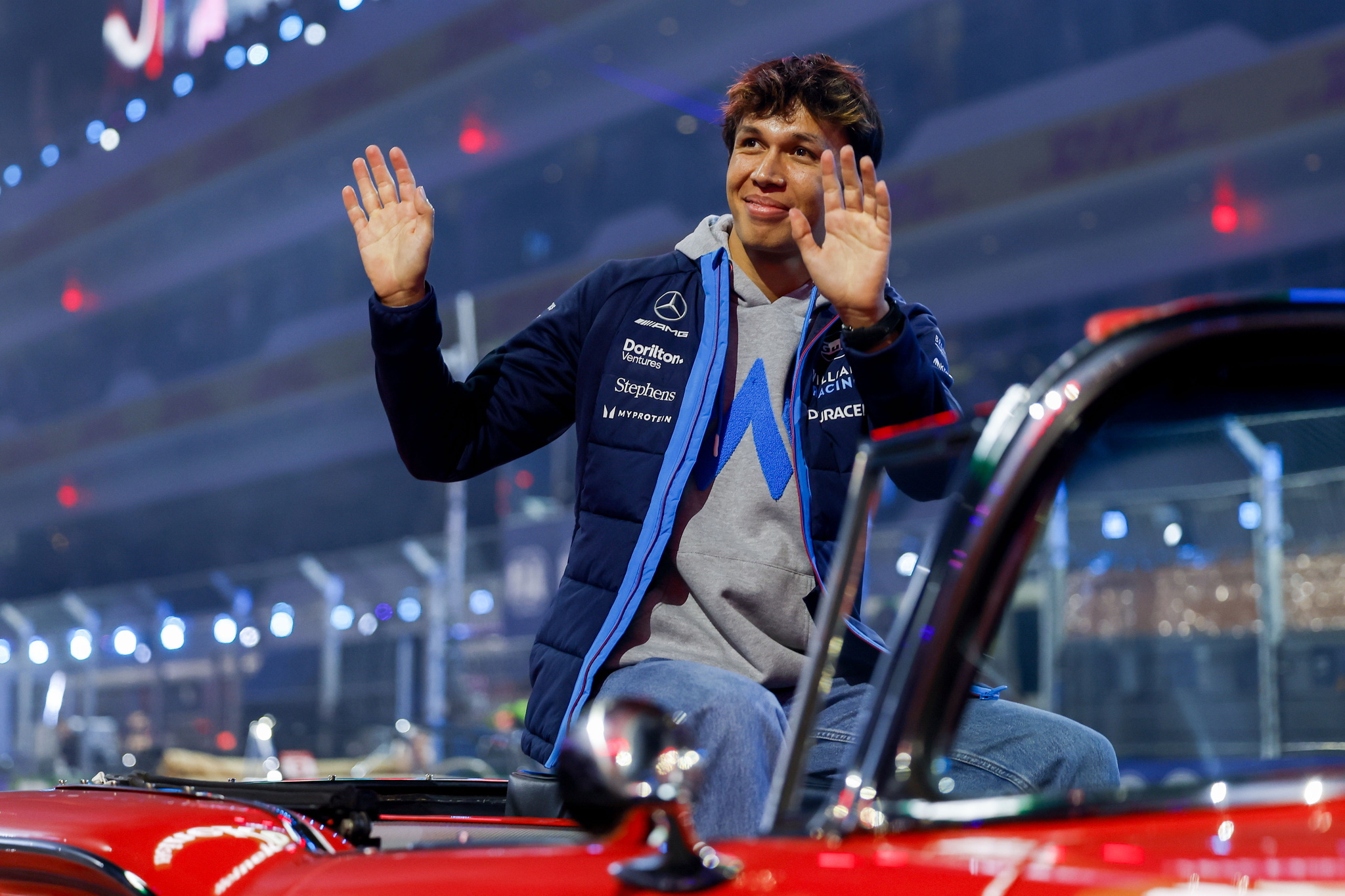 Alex Albon of Williams Racing