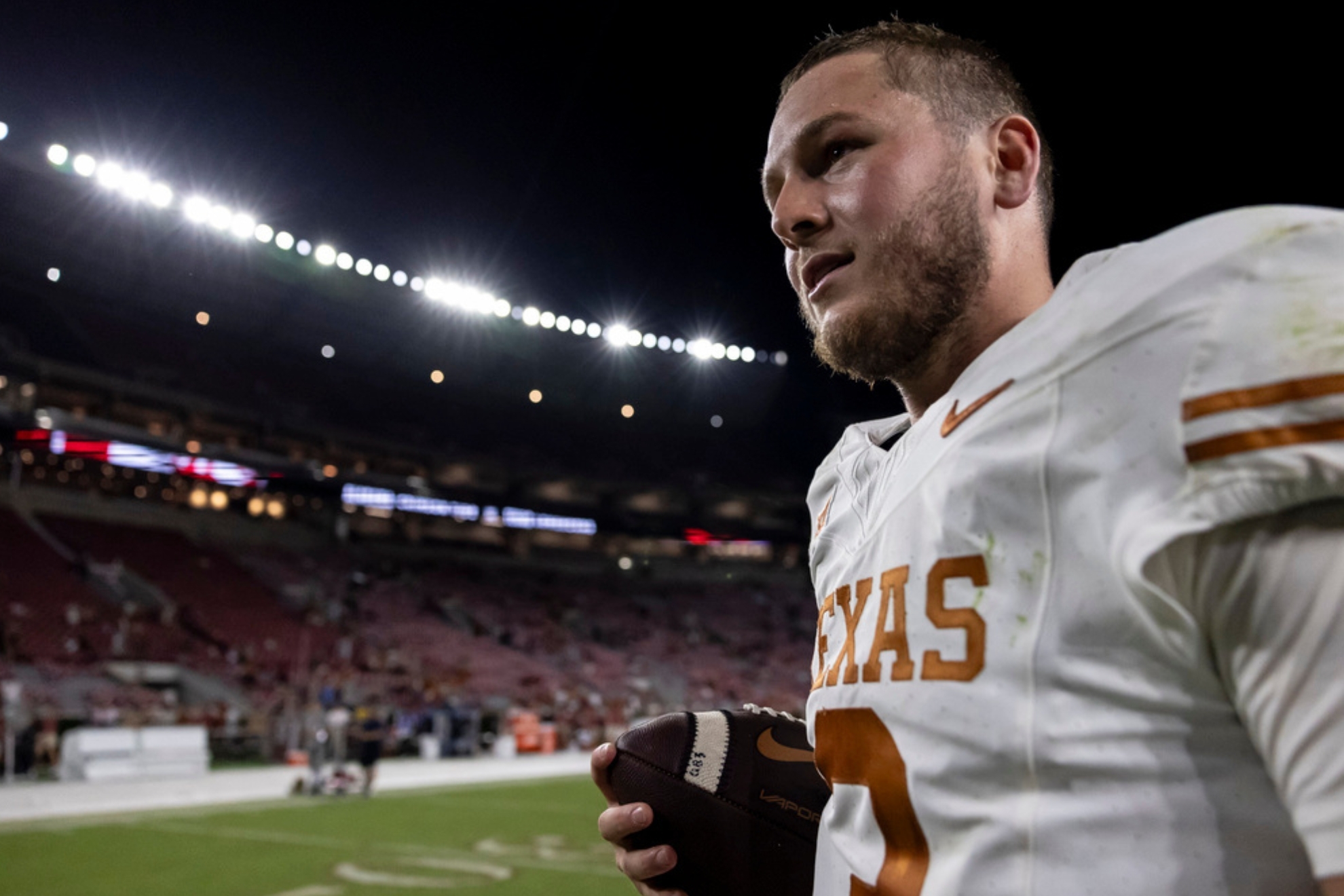 Quinn Ewers led Texas to the biggest win of the season