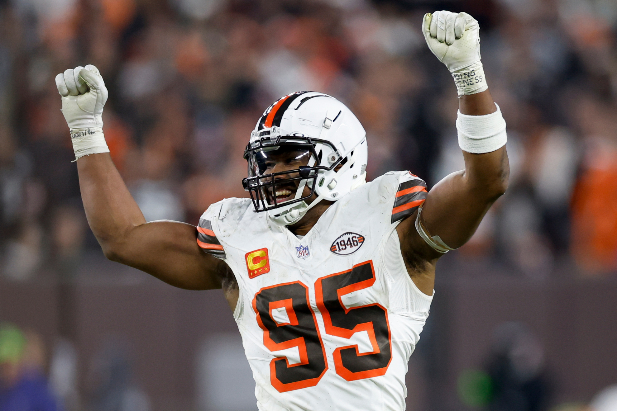 Myles Garrett and the Browns are playoff-bound.