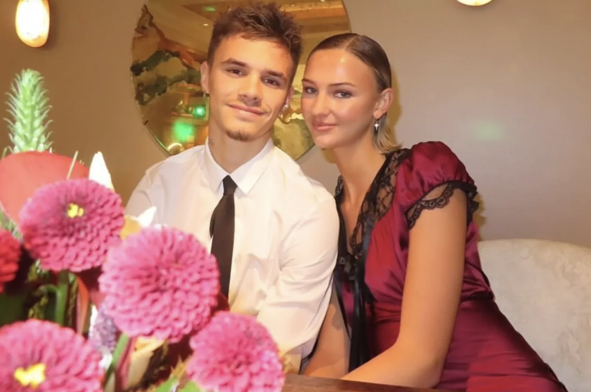 Romeo Beckham ditches the luxuries of the family home and moves in with girlfriend Mia Regan