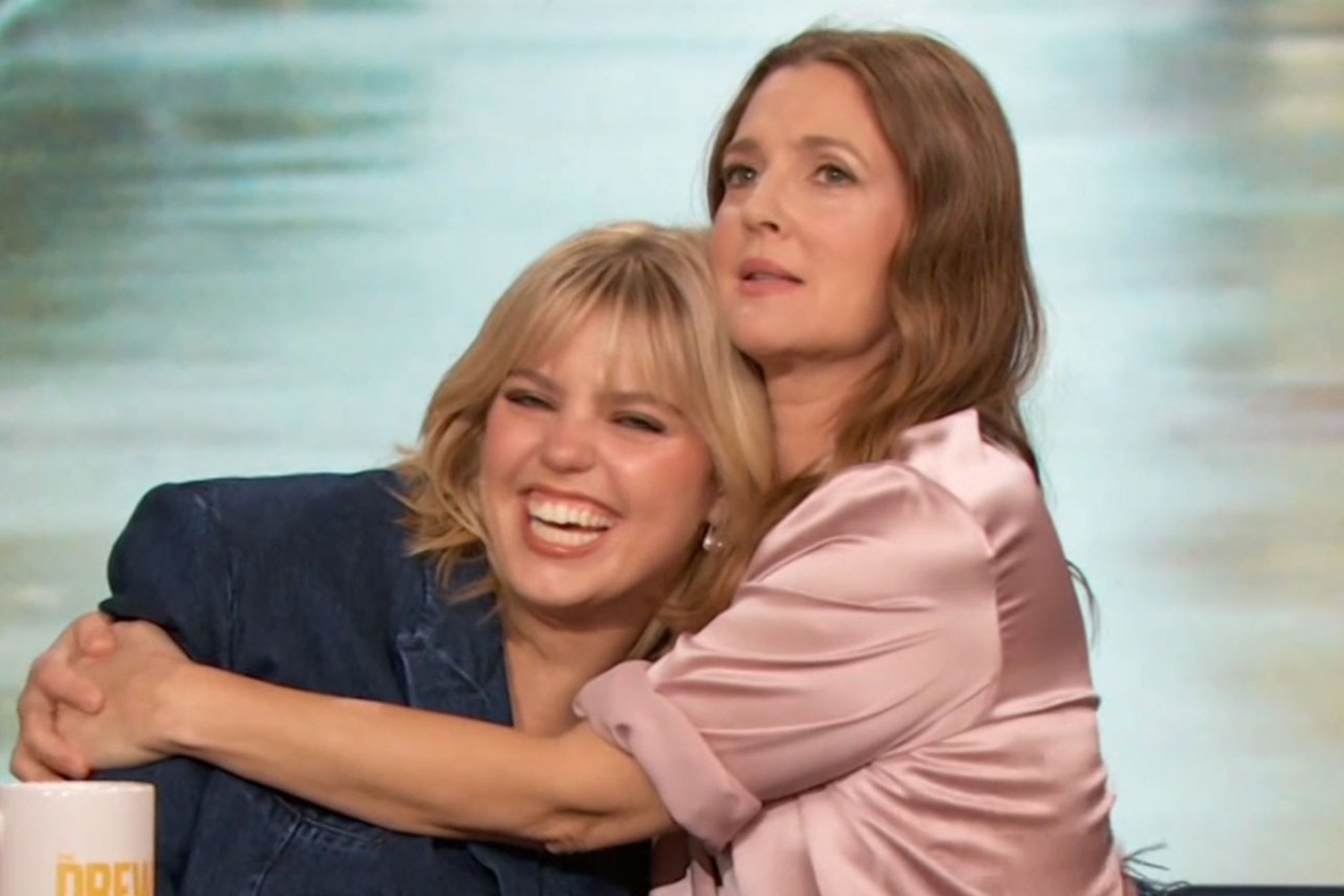 Drew Barrymore names Rene� Rapp her Kevin Costner after she protected her from a stalker during Q&A