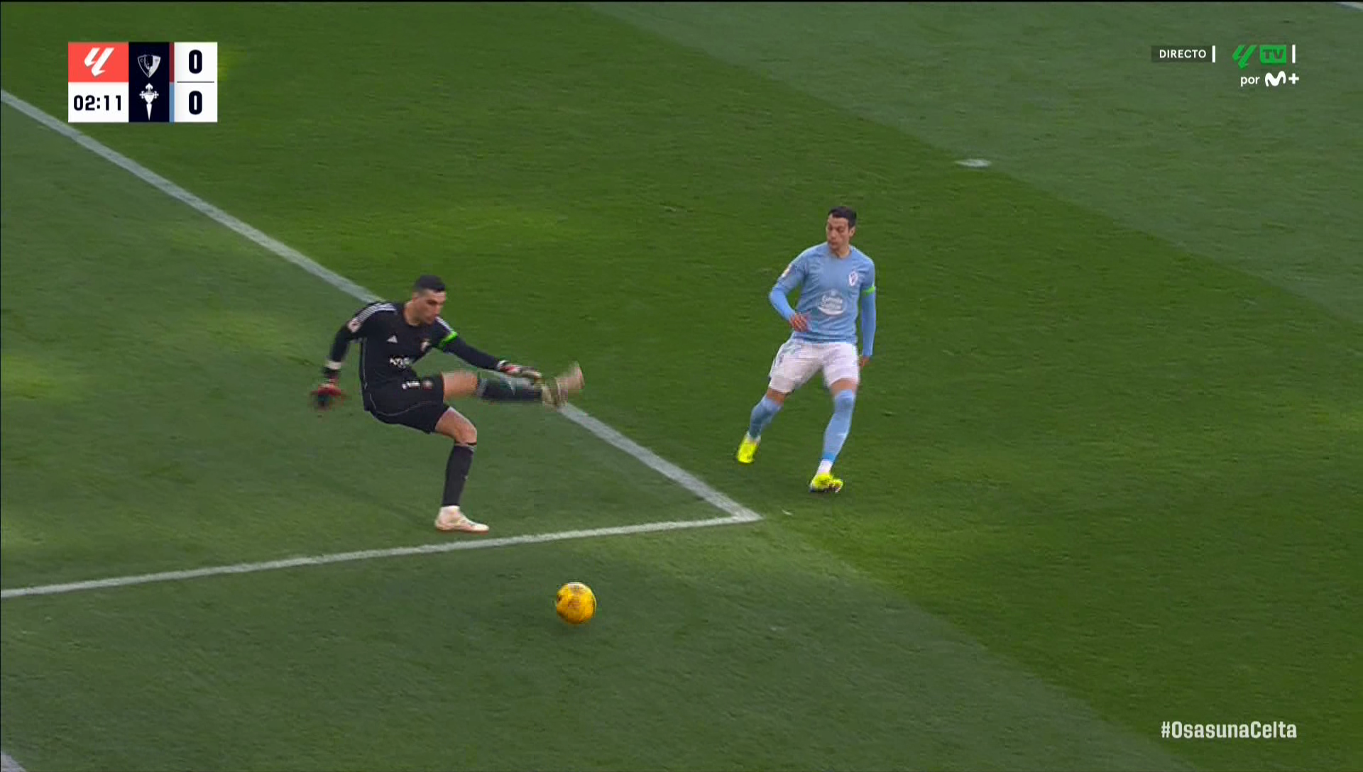 Osasuna - Celta: resumen, resultado y goles del partido de LaLiga EA Sports