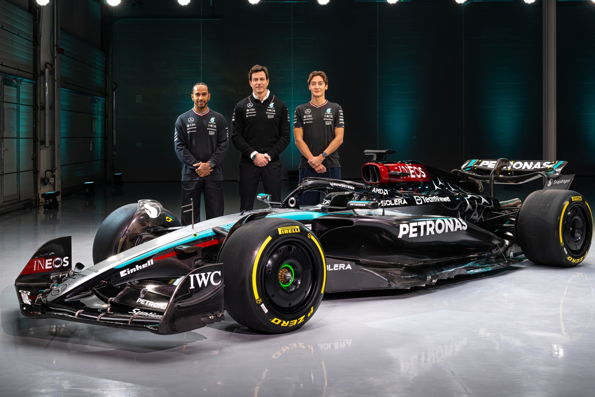 Wolff, Hamilton and Russell.