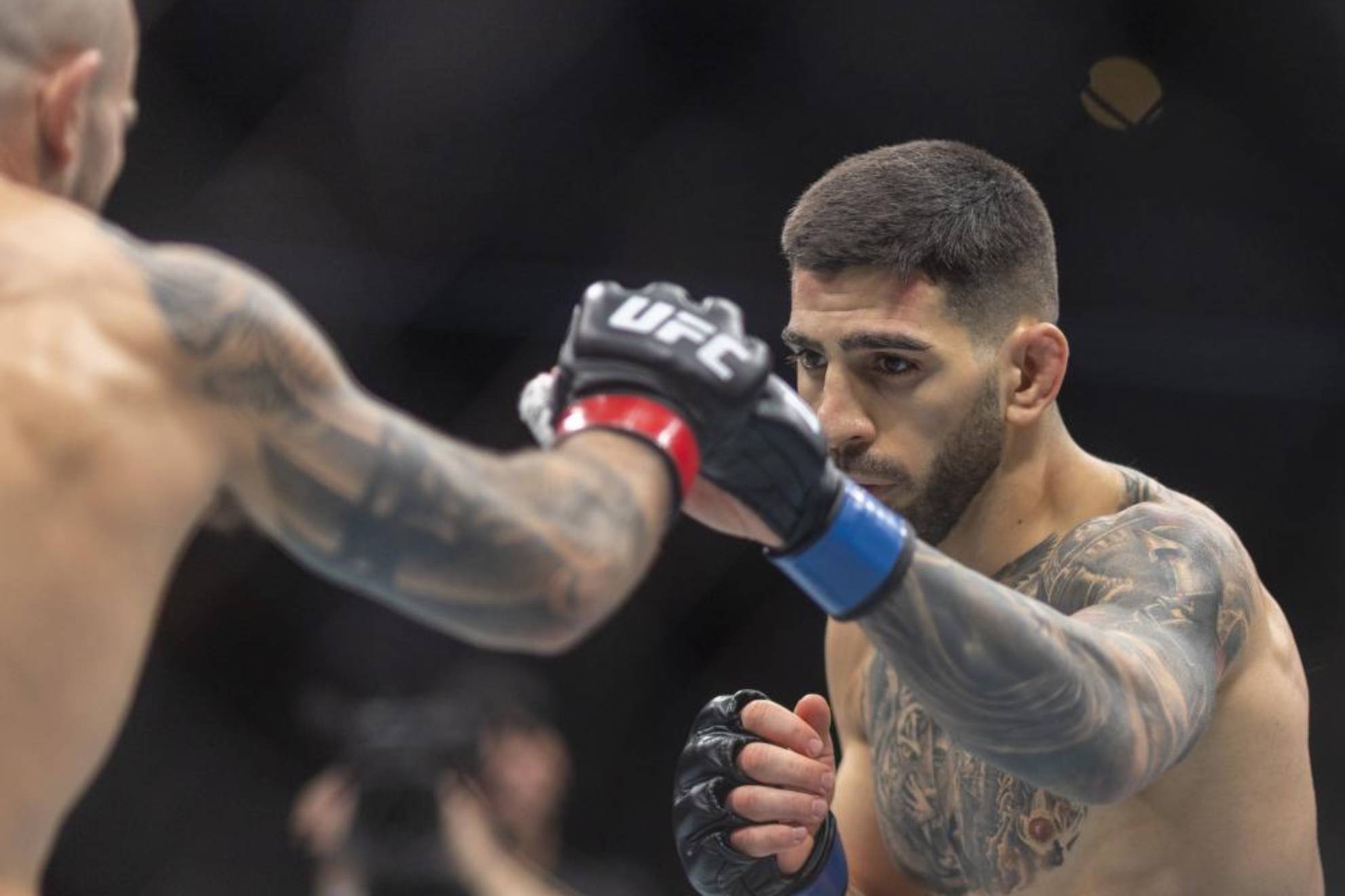 Ilia Topuria against Alexander Volkanovski.