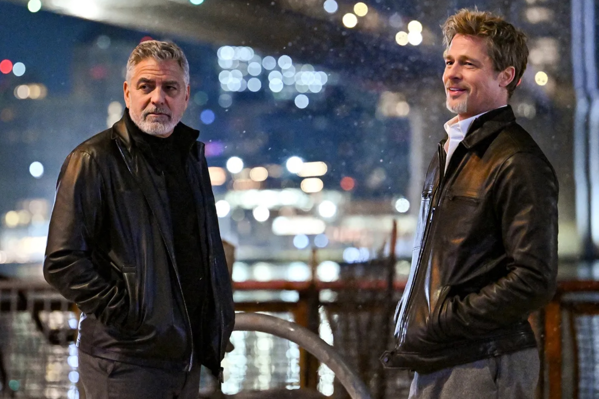 George Clooney and Brad Pitt will star in the upcoming Apple Studios film Wolfs