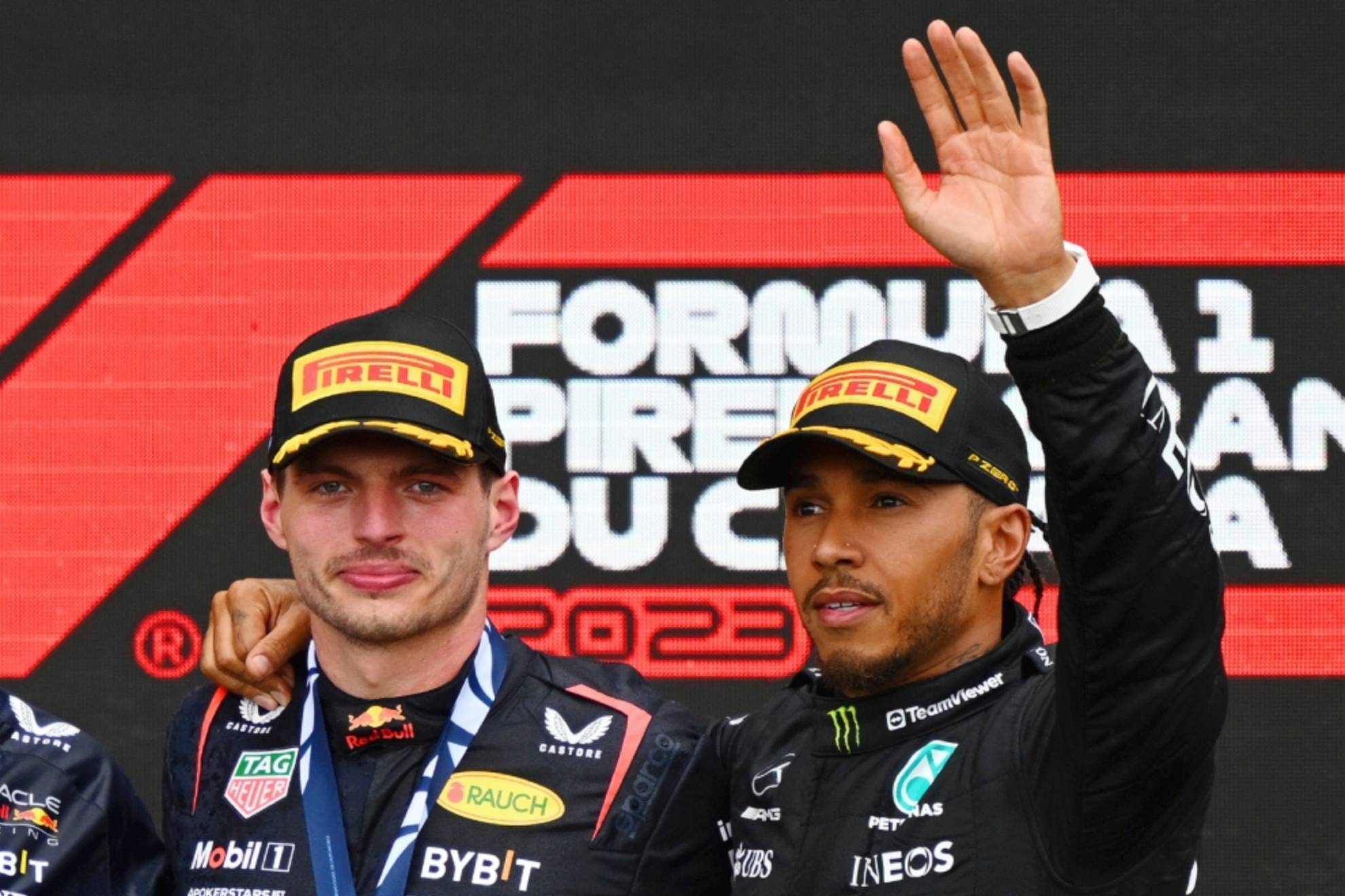 Lewis Hamilton and Max verstappen