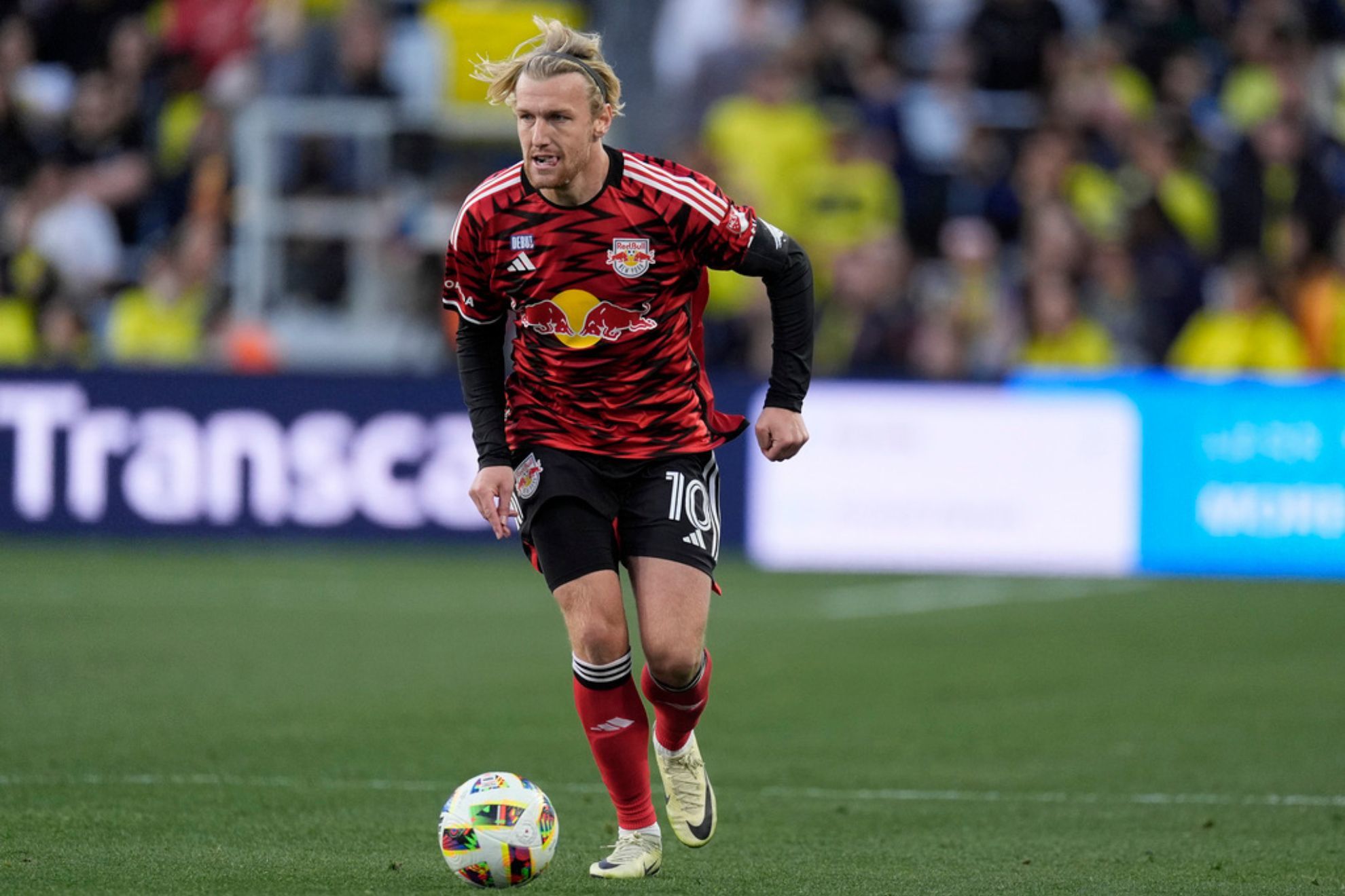 Forsberg joined the MLS side this winter from RB Leipzig