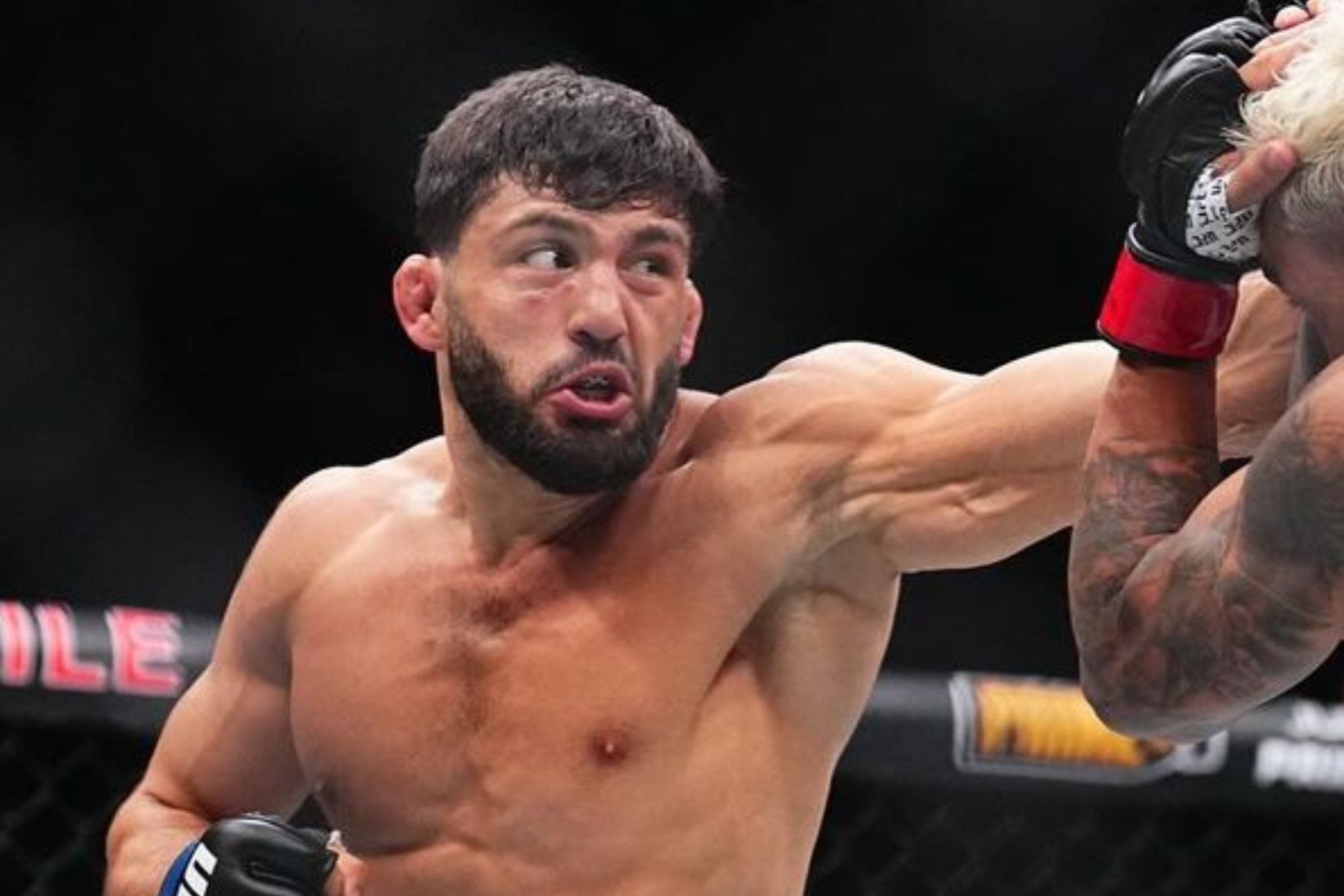 Tsarukyan strikes fan in heated walkout to octagon