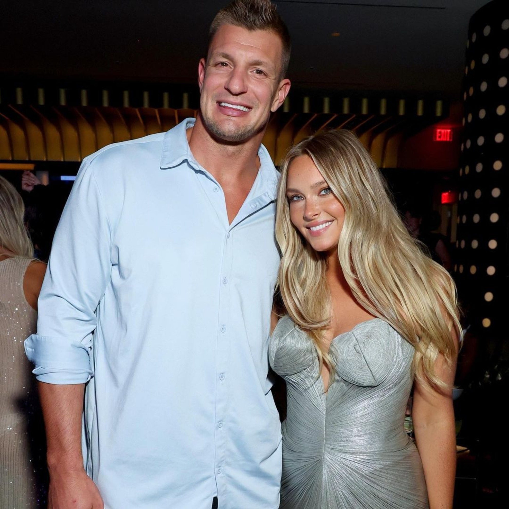Rob Gronkowski and Camille Kostek