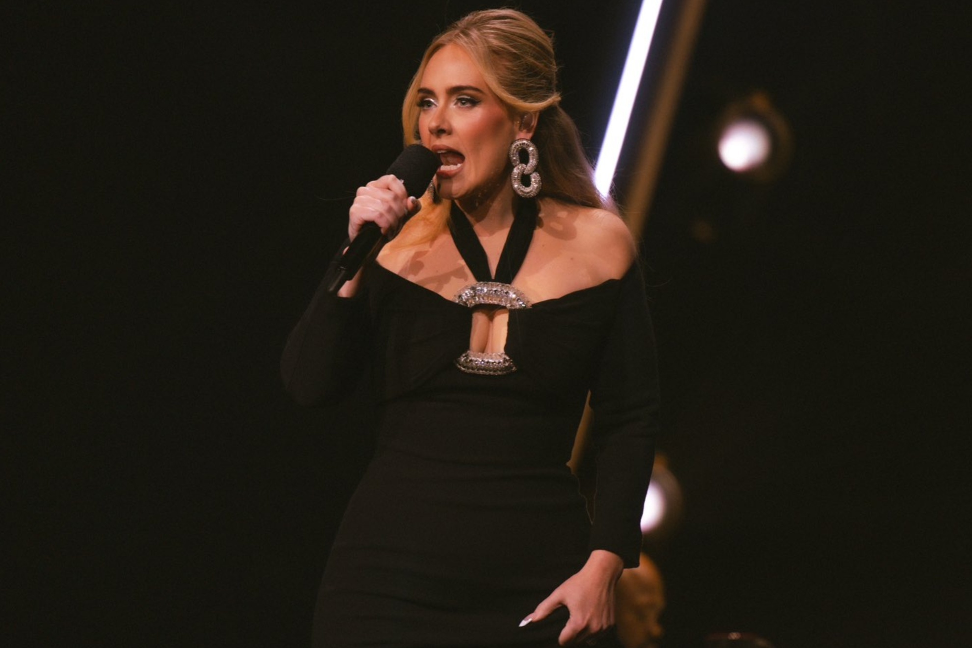 Adele during her Las Vegas residency in Caesars Palace