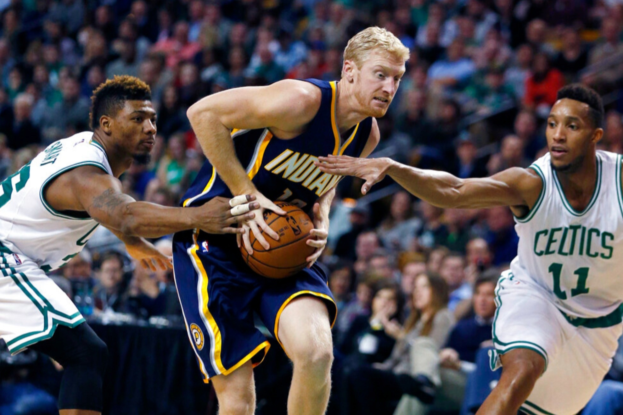 Chase Budinger spent seven seasons in the NBA before turning to beach volleyball