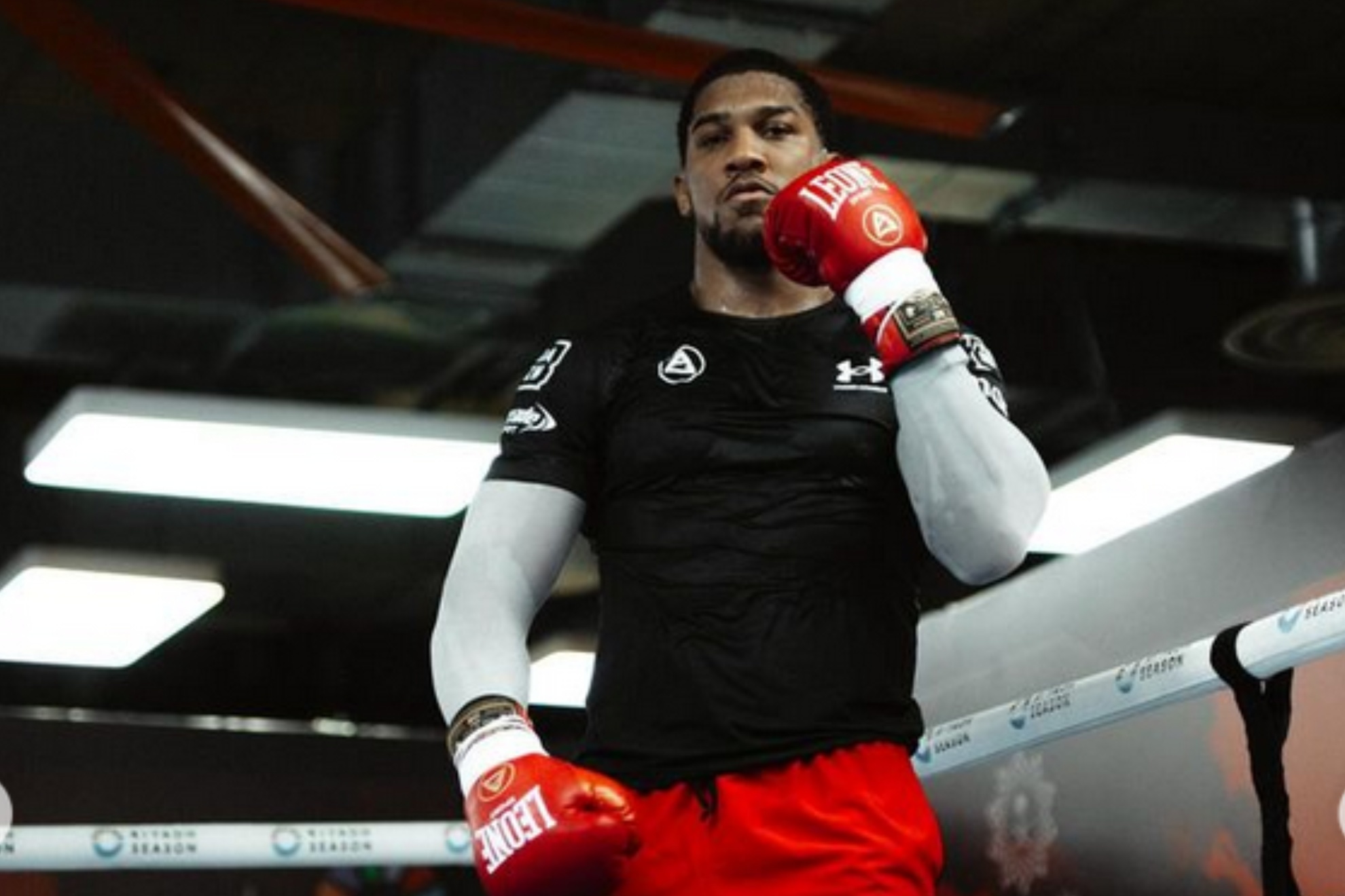 Anthony Joshua is ready to face whoever they put in front of him.