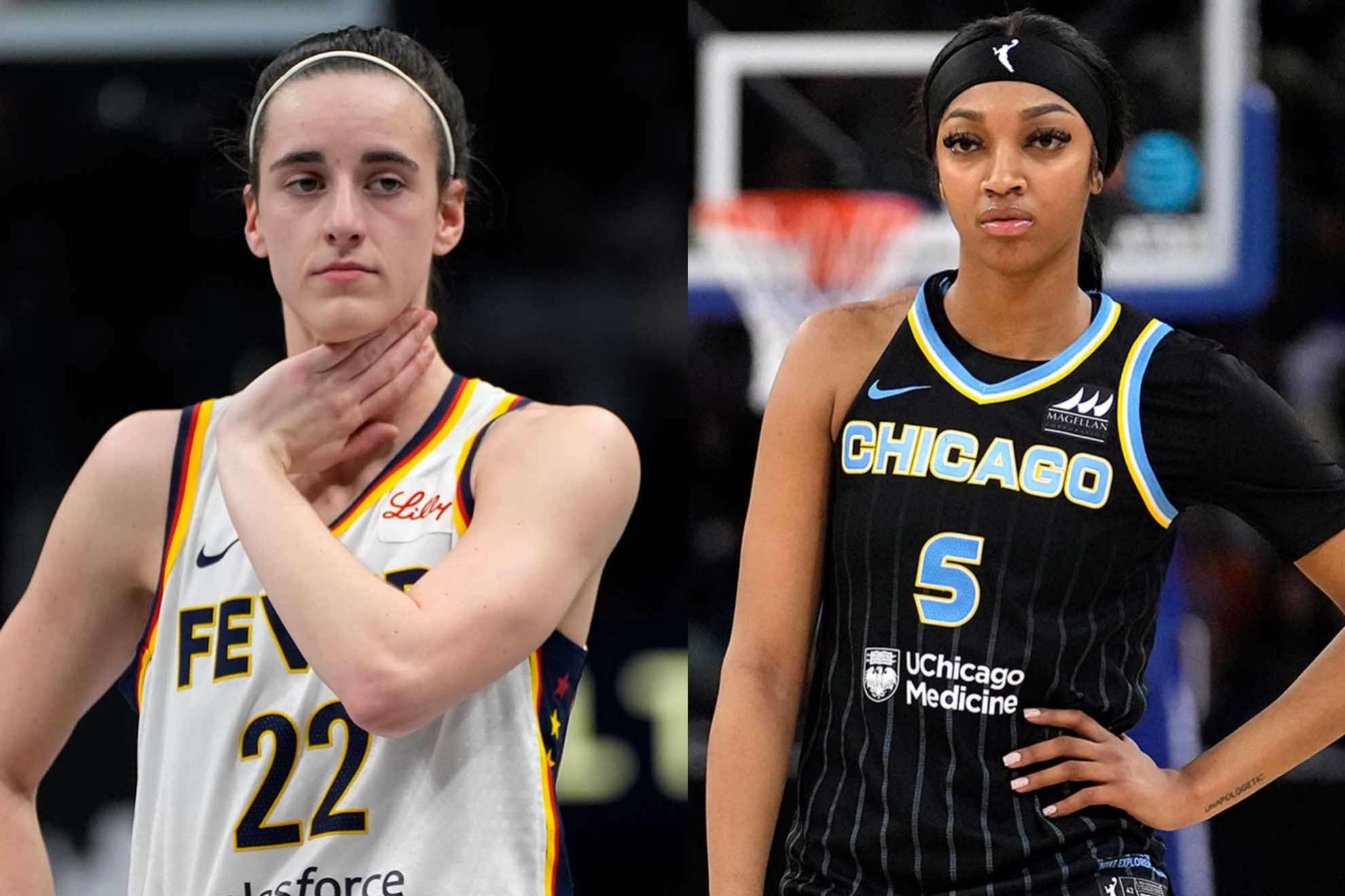 Angel Reese dominates and leaves Caitlin Clark in the dust as she stands motionless in awe | Marca