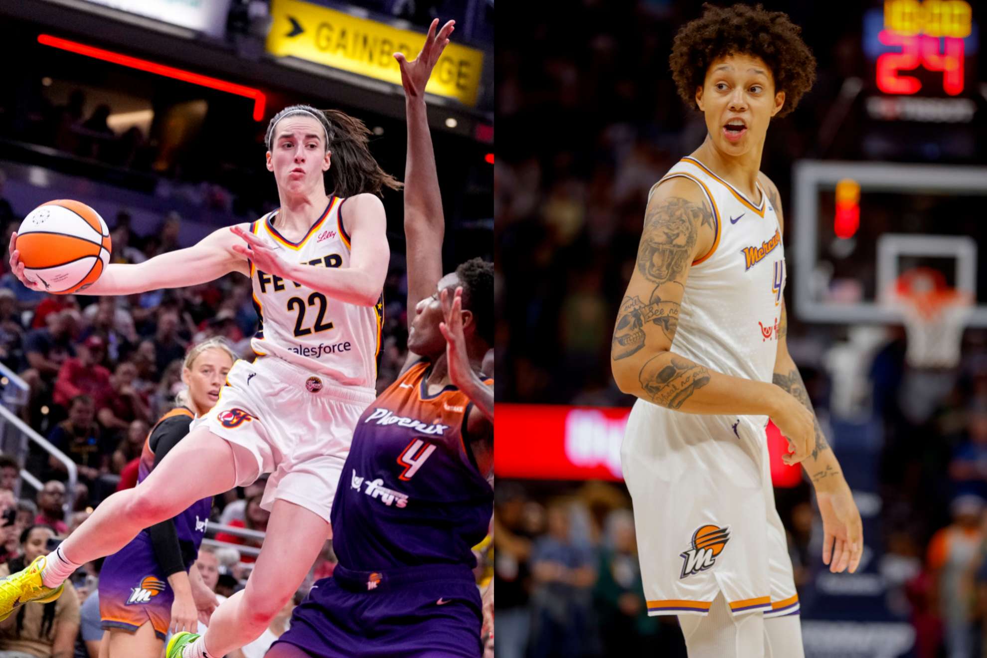 Brittney Griner's chilling admission about Caitlin Clark and WNBA  superstardom | Marca