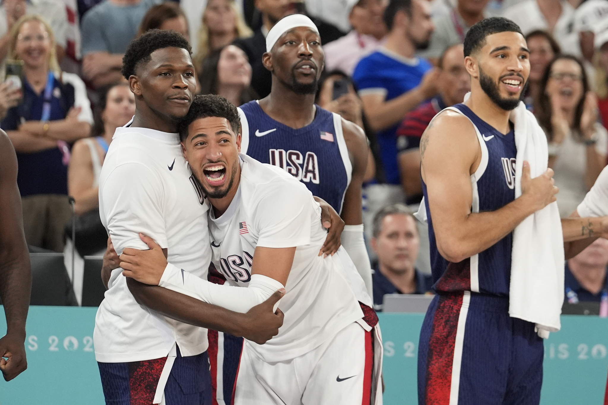 Team USA Basketball mocks Noah Lyles after Olympic Gold