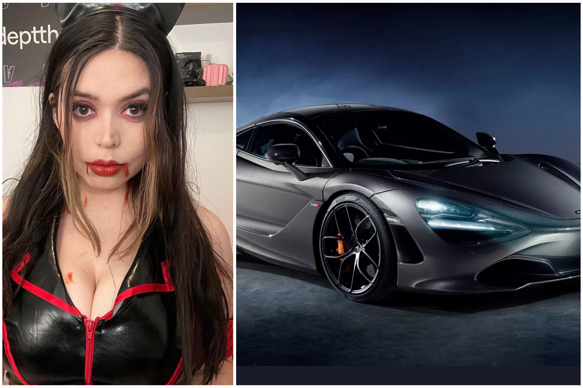 Adept and the car in question.