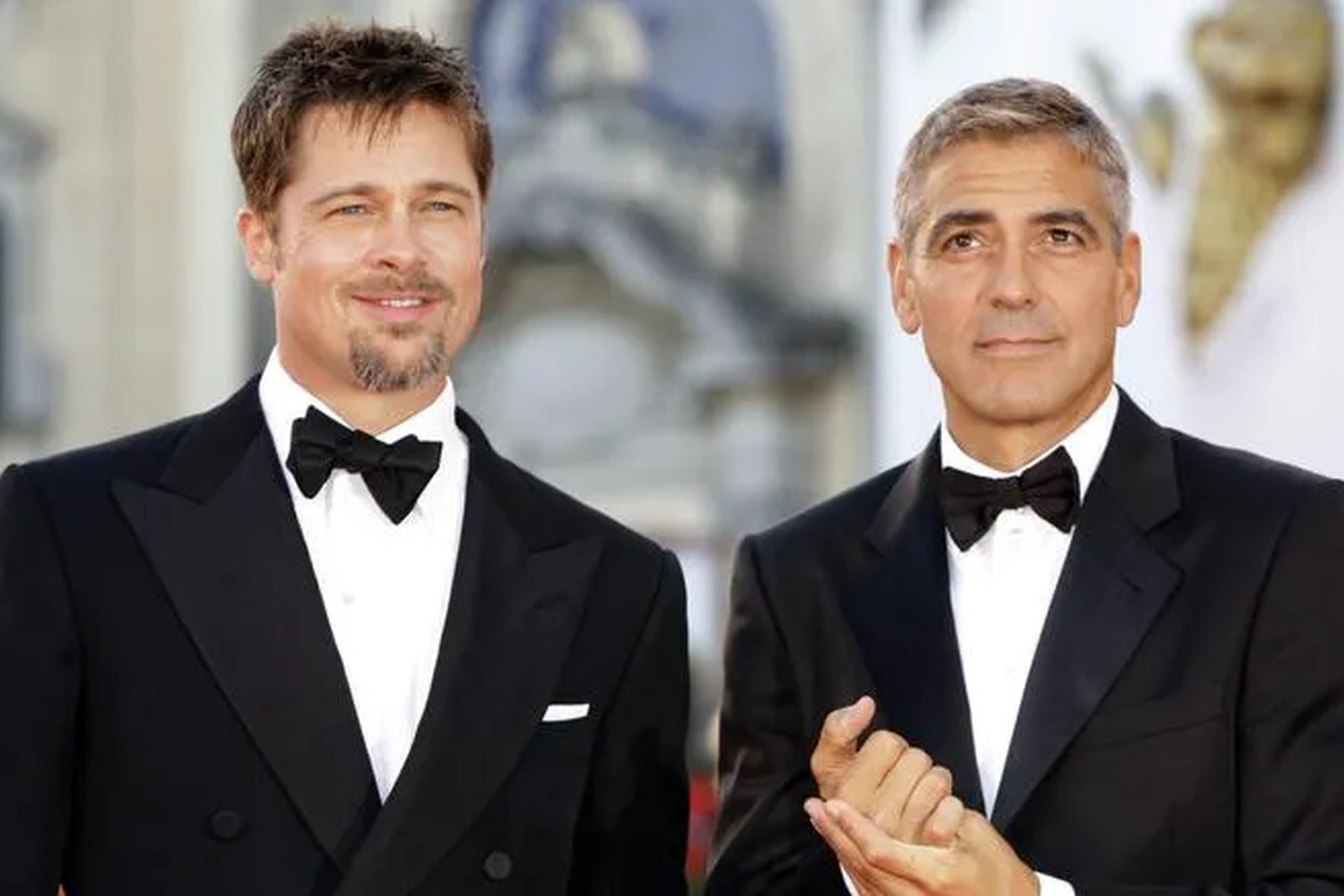 Are Brad Pitt and George Clooney mending their former friendship?