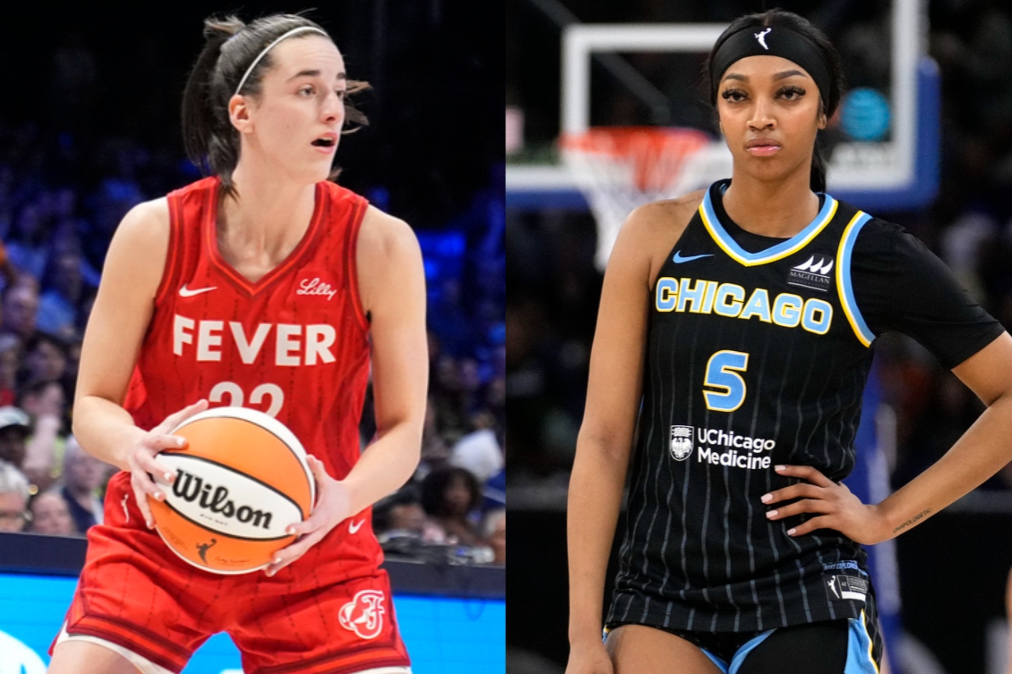 Caitlin Clark and Angel Reese will try to get their teams into the WNBA playoffs
