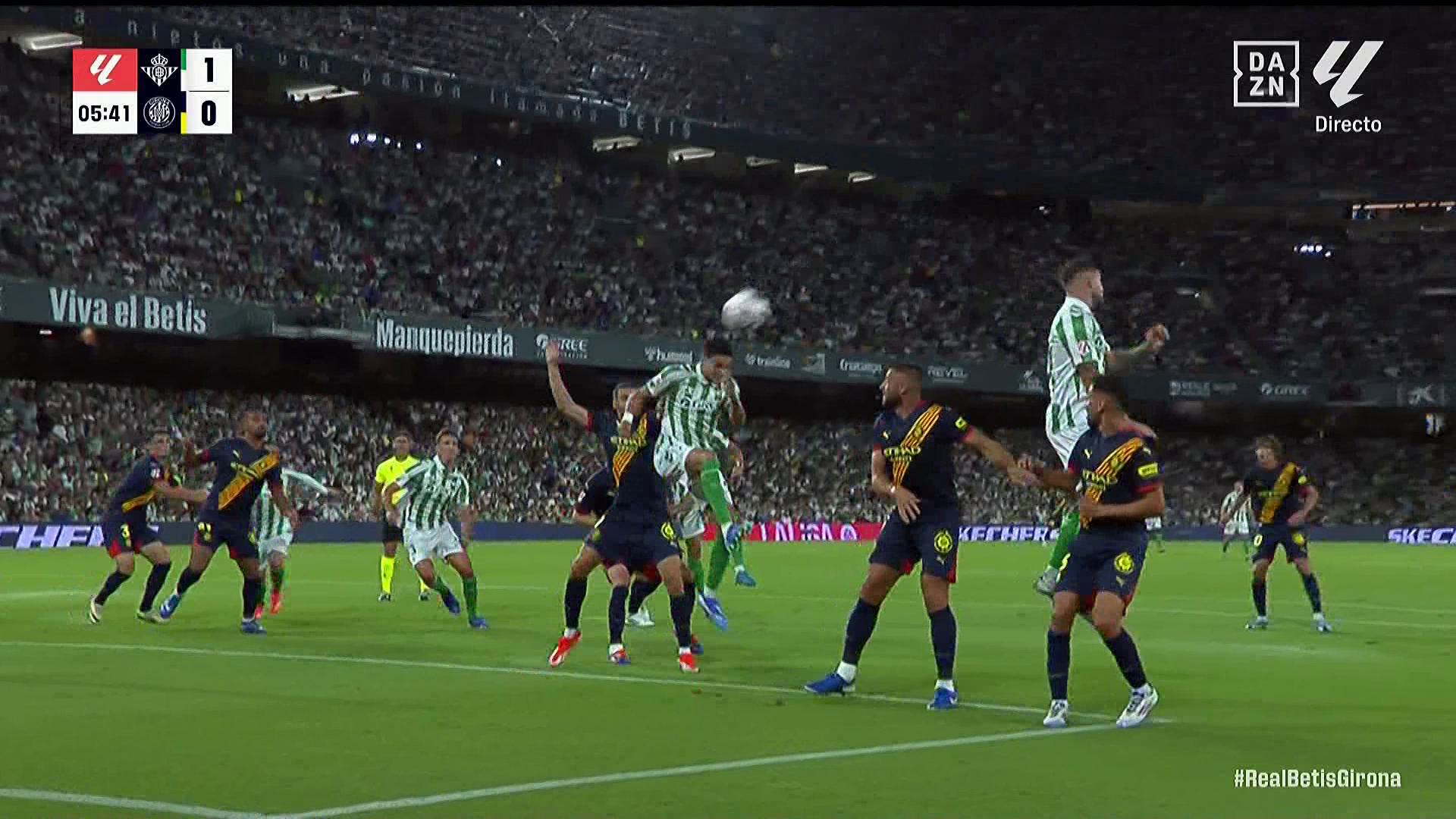 Betis - Girona: resumen, resultado y goles del partido de LaLiga EA Sports