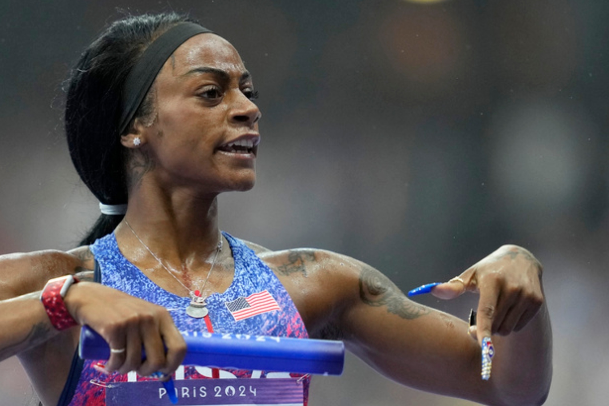 ShaCarri Richardson talks about her viral Im Better nails Idea while explaining where it all came from