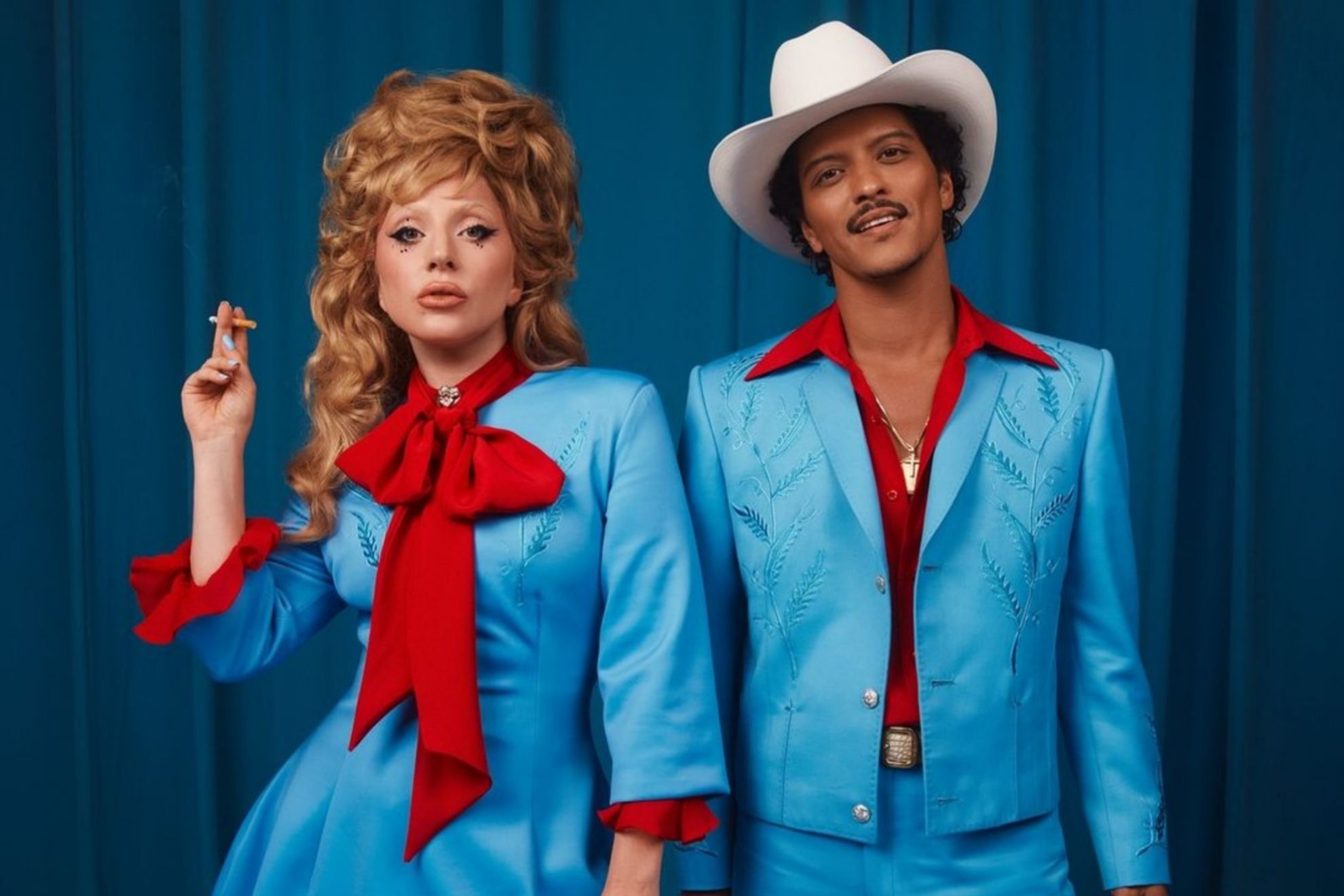 lady gaga bruno mars dressed as and confirm they will team up Reference