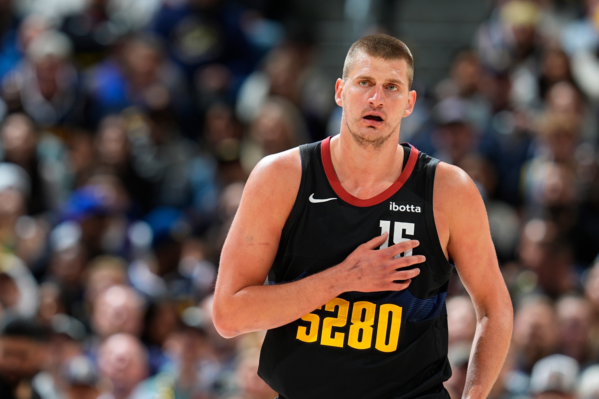 Nikola Jokic earned the top spot among players on NBA2k25