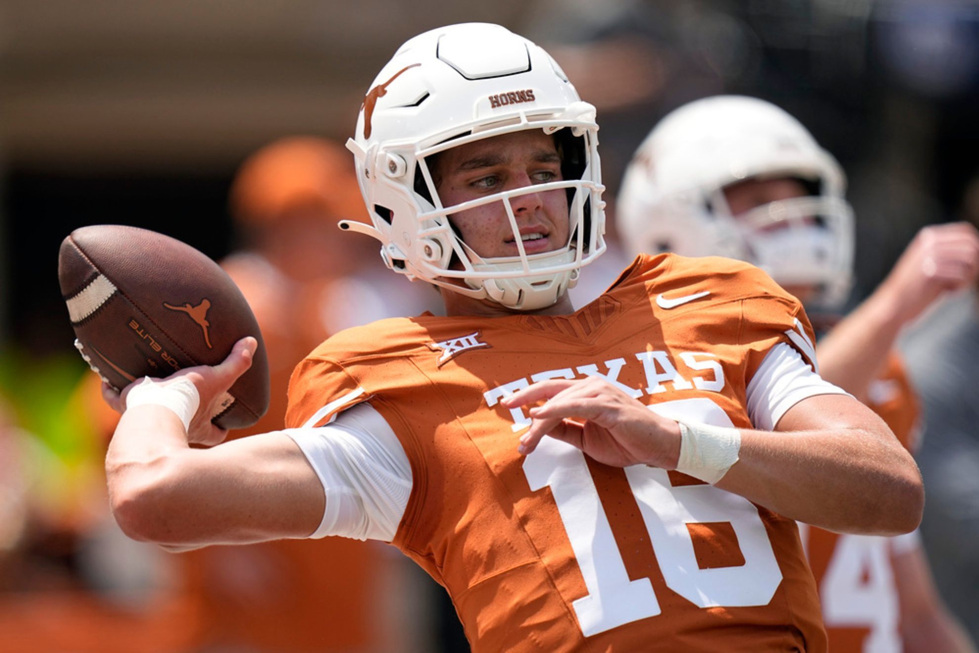 Arch Manning will look to get minutes Saturday if Texas goes up big