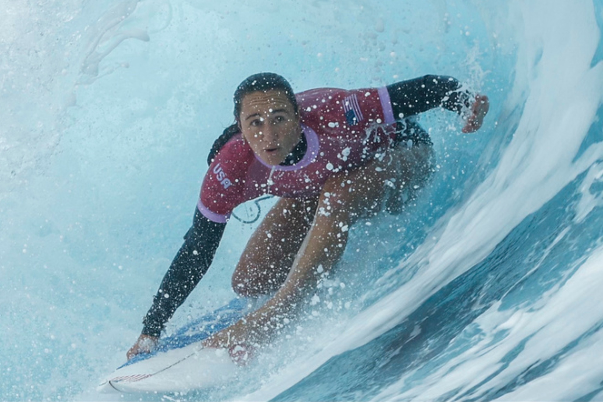 American Olympic and professional surfer Carissa Moore.