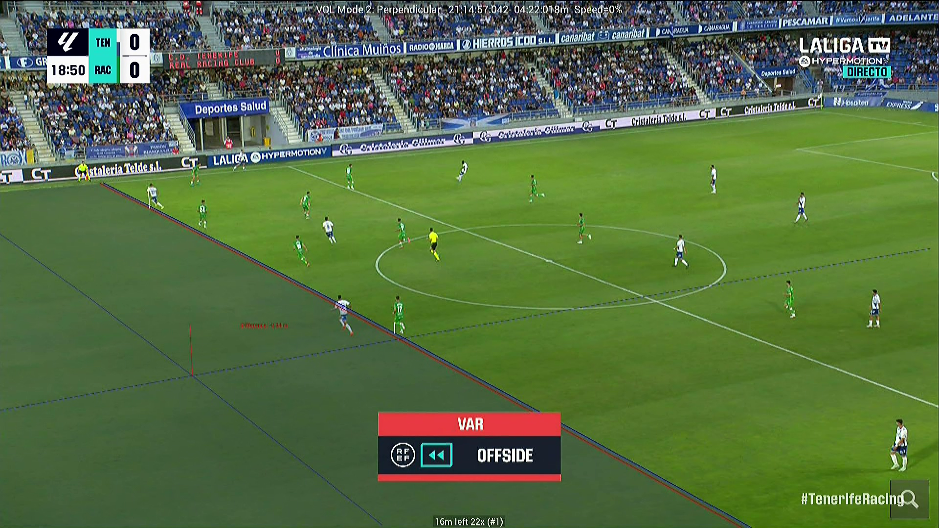 Tenerife - Racing Santander en directo | LaLiga Hypermotion hoy en vivo