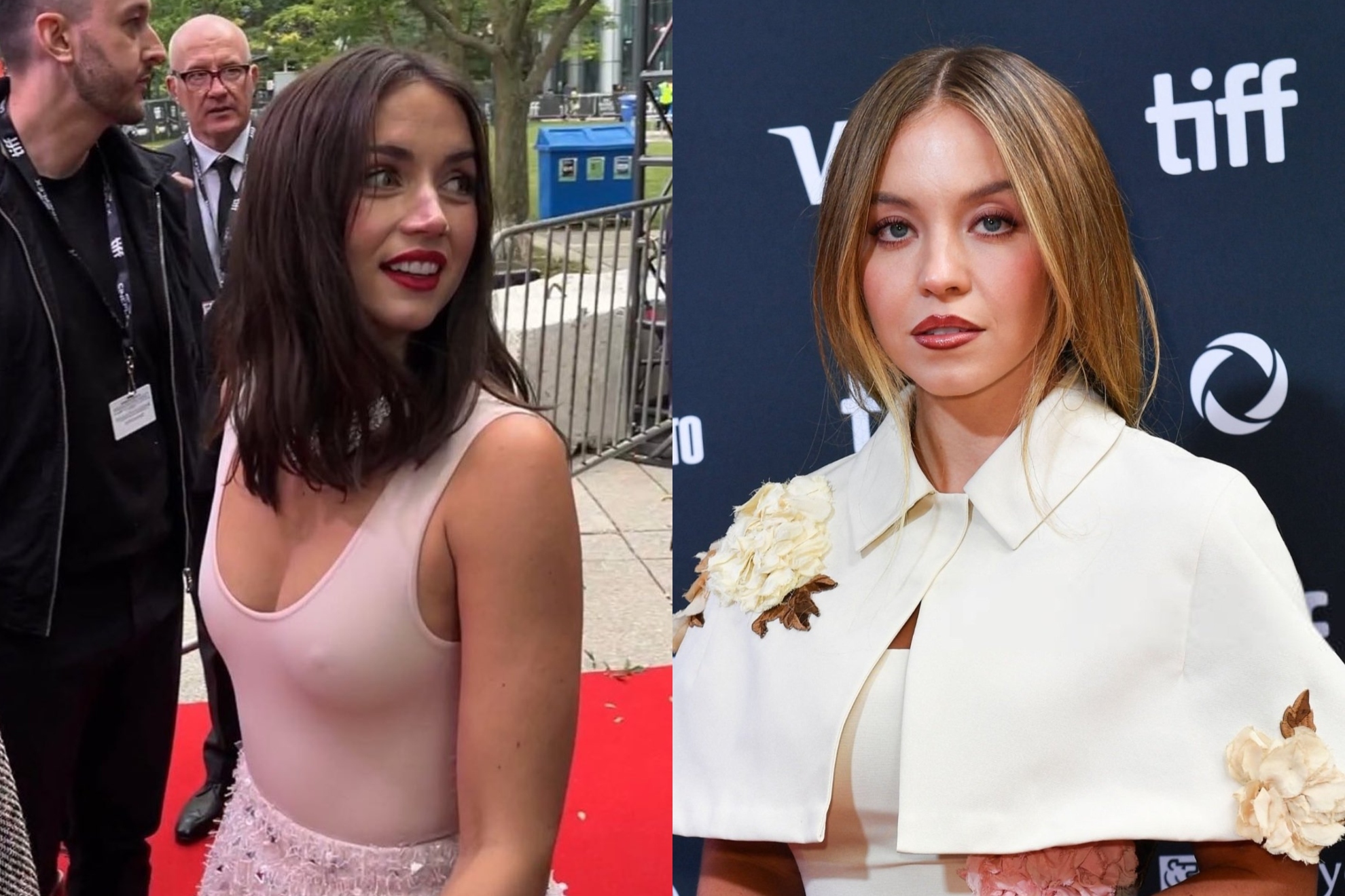 Ana de Armas and Sydney Sweeney