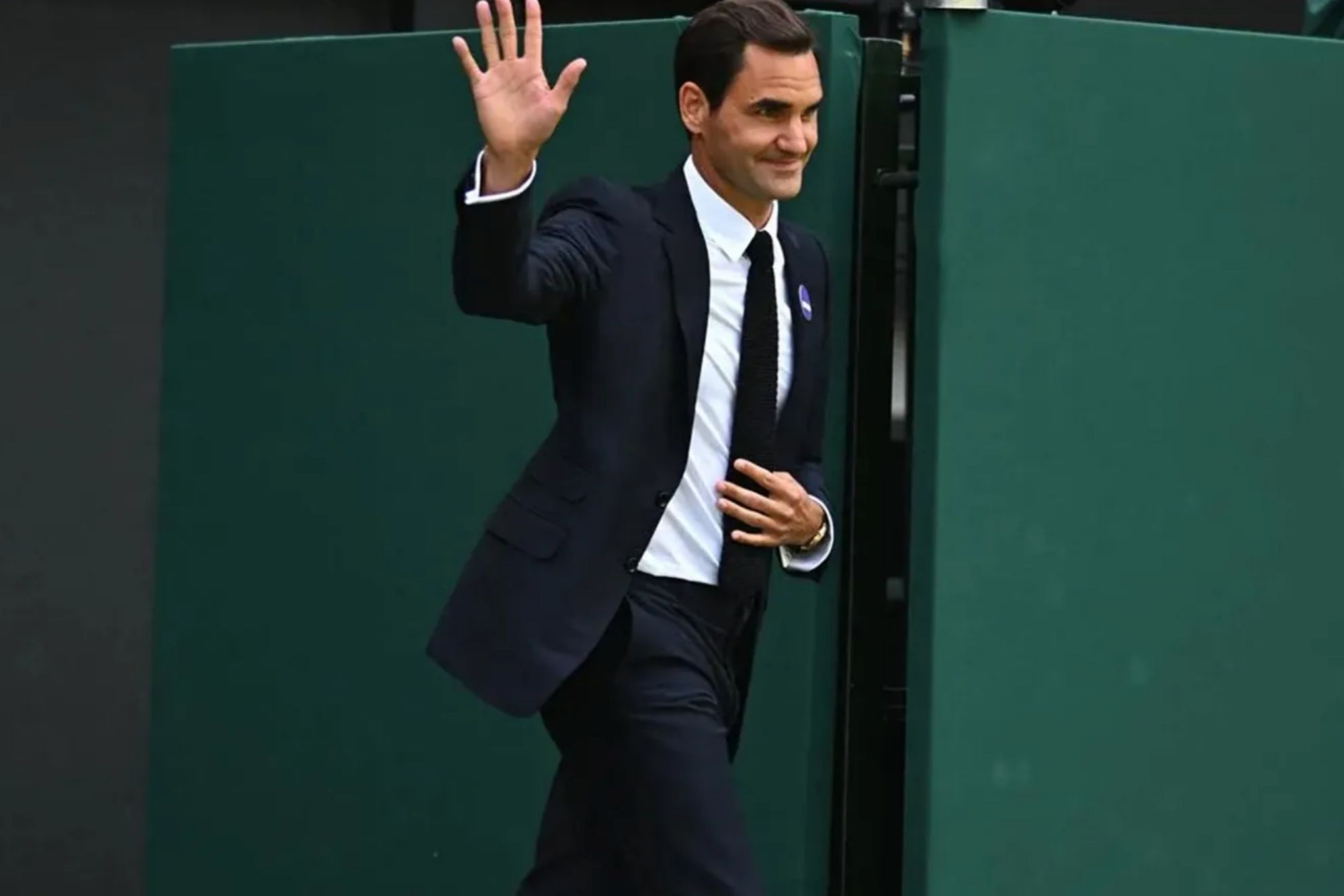 Toda la facha! Roger Federer fue modelo por un día
