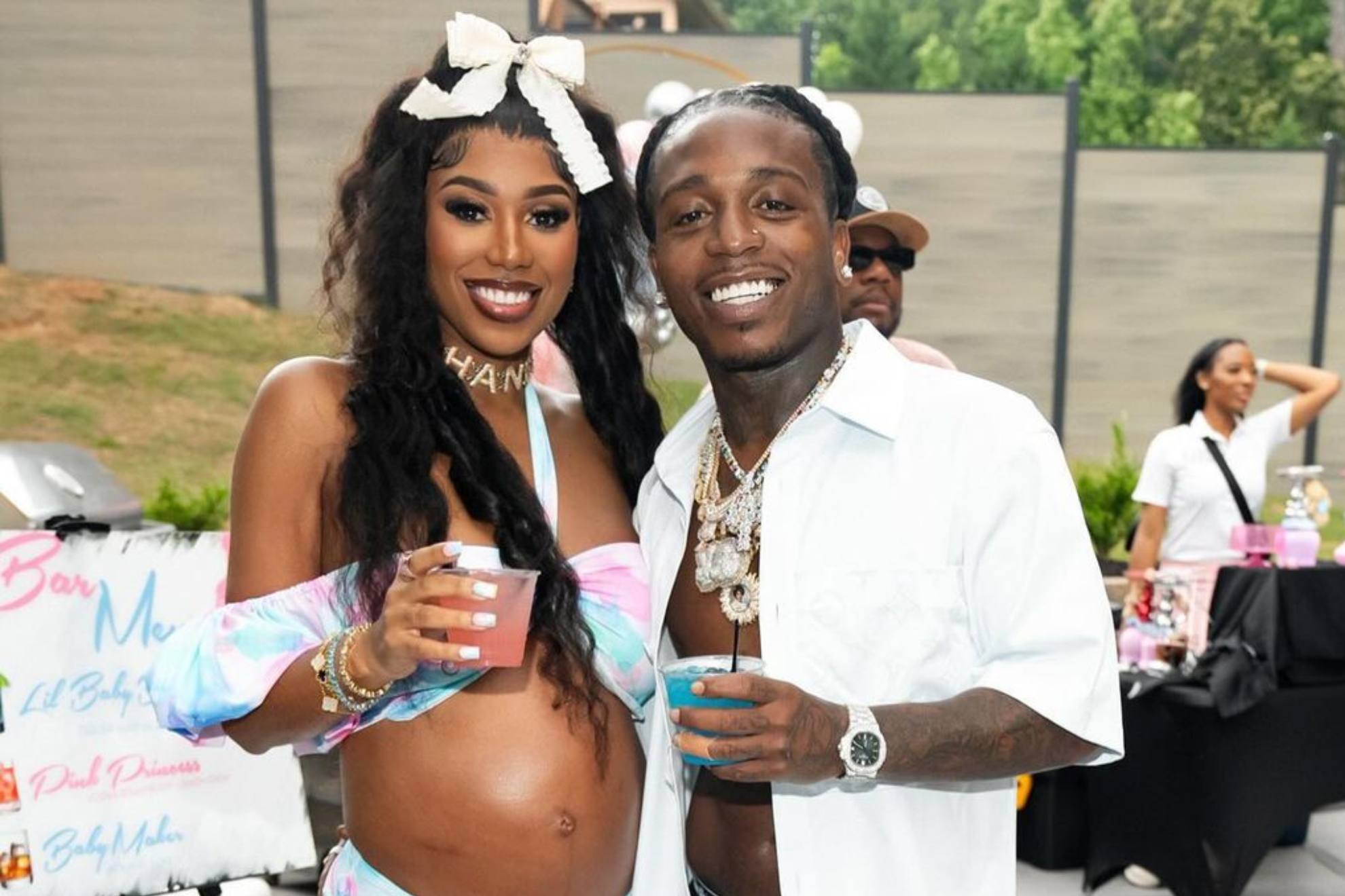 Deiondra and her fiance