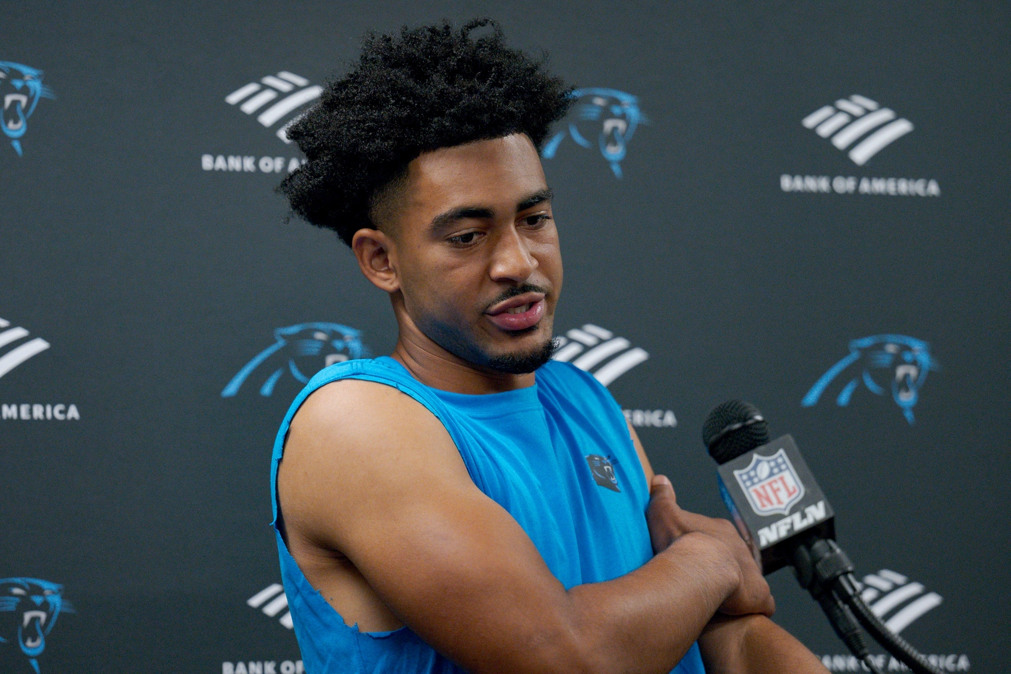 Everything Happens for a Reason, says the first-year Panthers QB