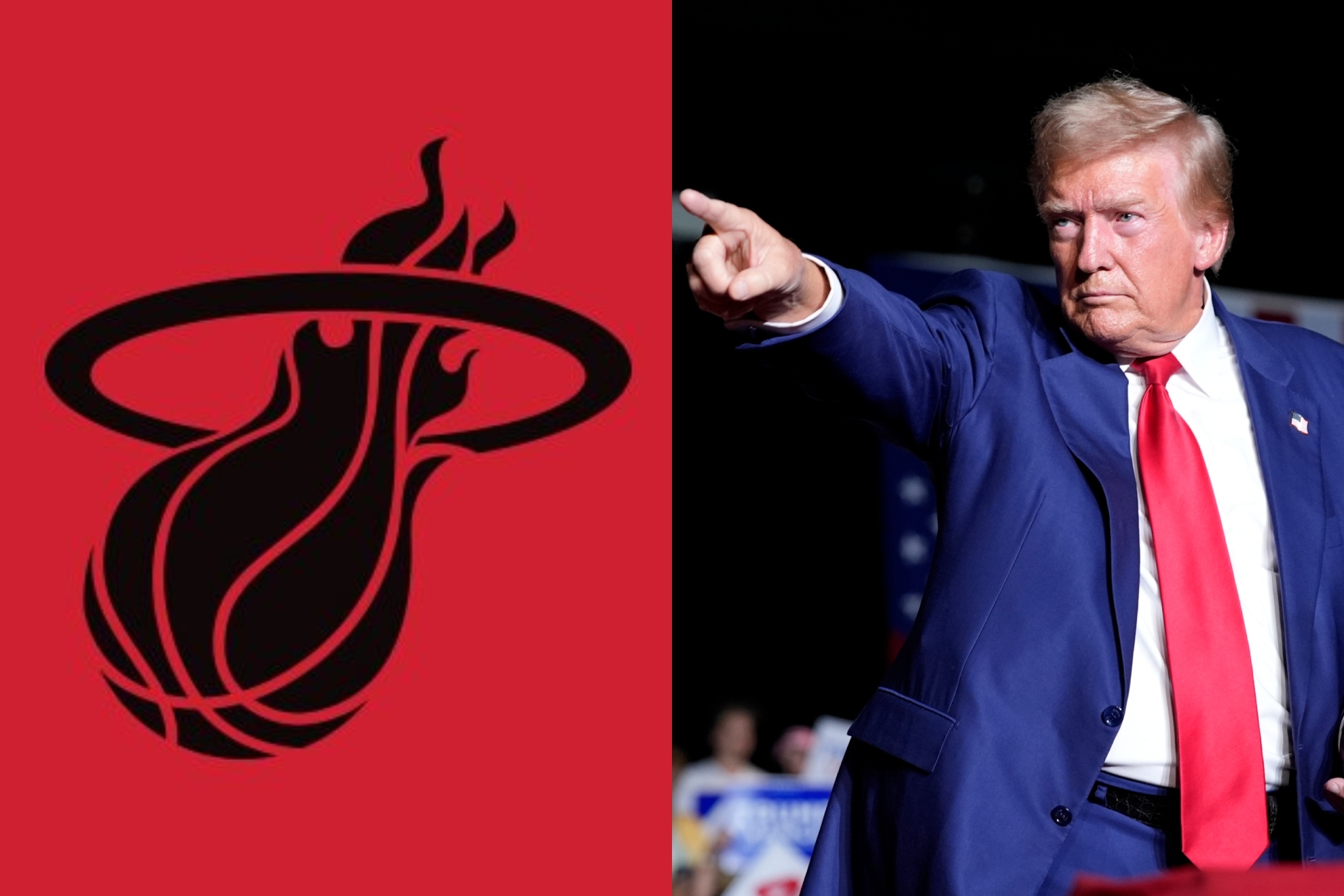 Miami Heat Fire Back at Trump Over Haitians Eating Pets Controversy