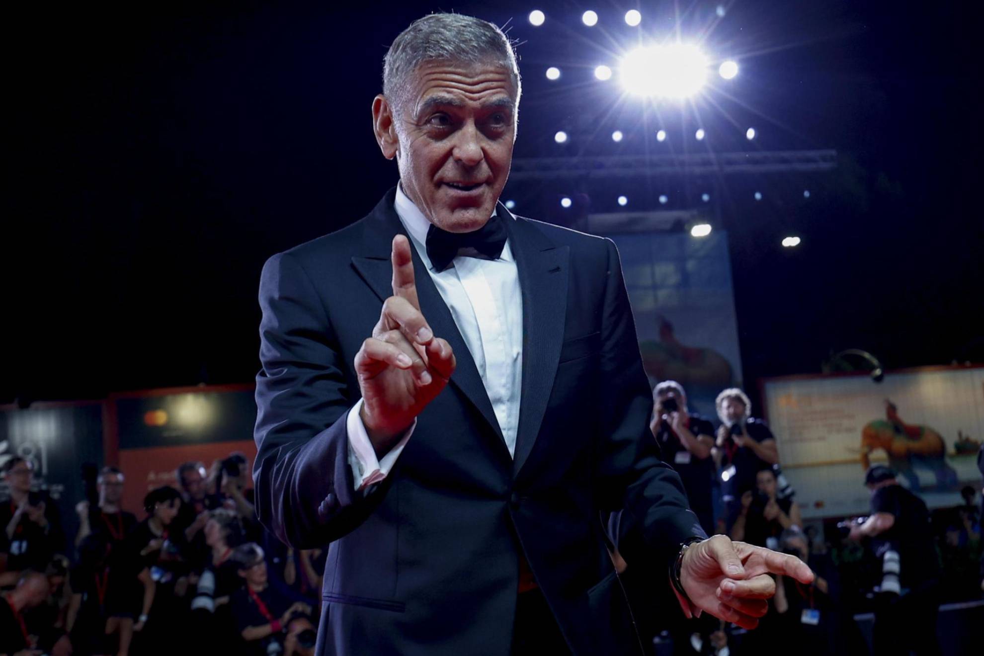 George Clooney responds to Trump: Ill quit politics if you do too