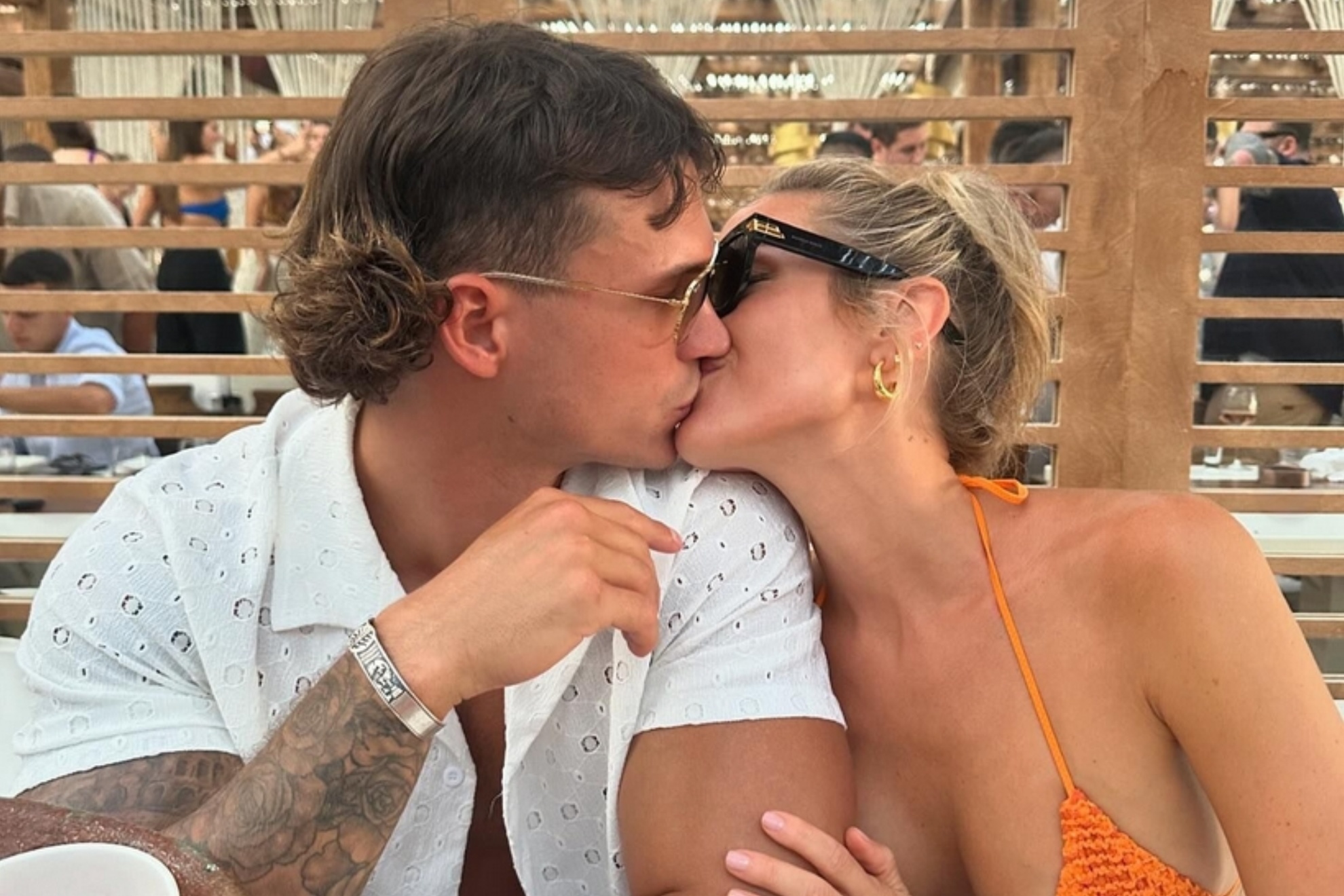 Mark Estes and Kristin Cavallaris romantic escapades were well known to their followers.