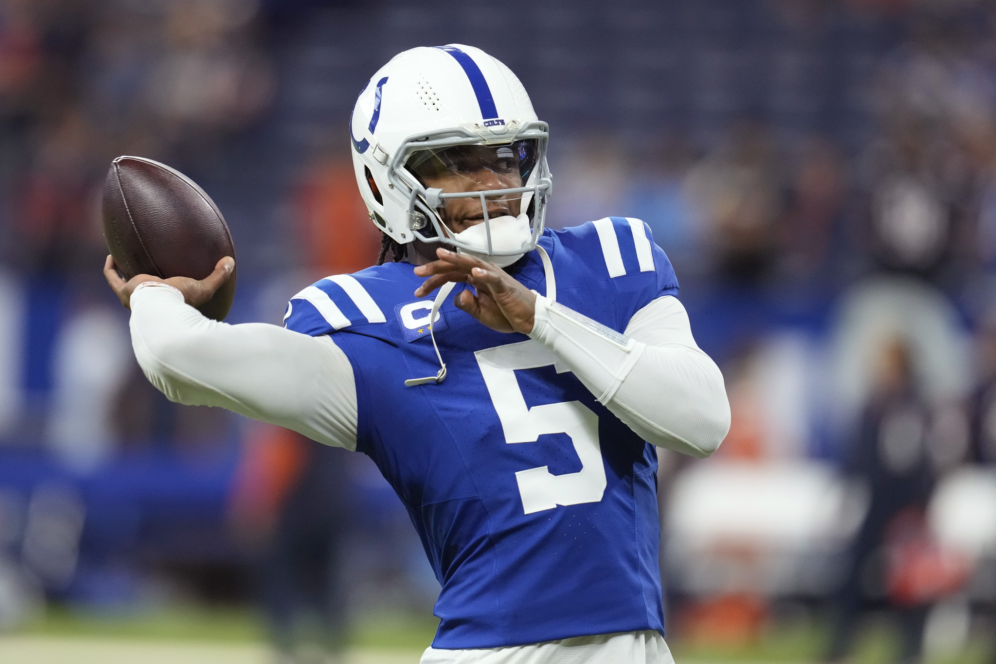Indianapolis Colts quarterback Anthony Richardson