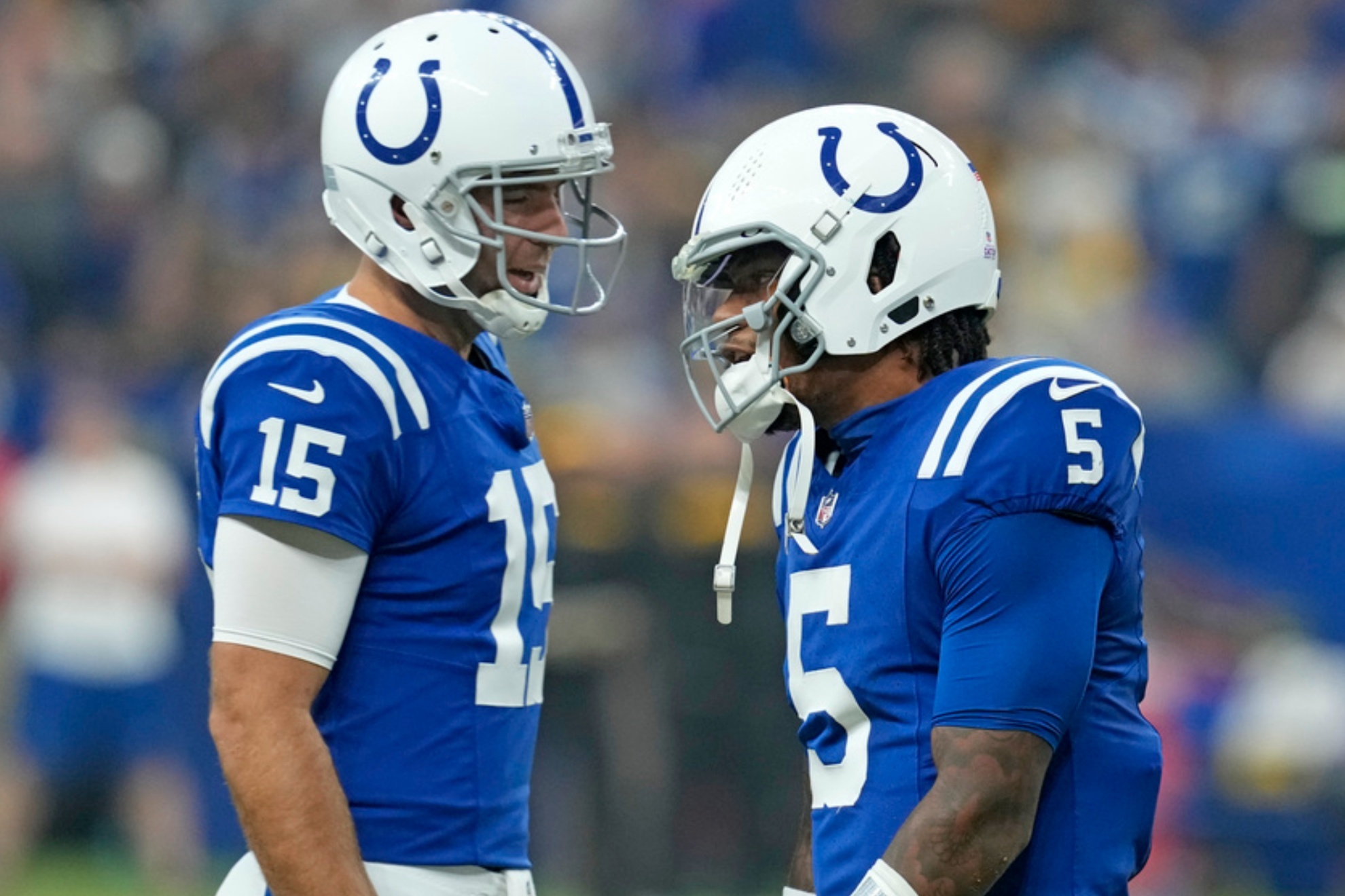 Joe Flacco led the Colts to victory after Anthony Richardsons hip injury