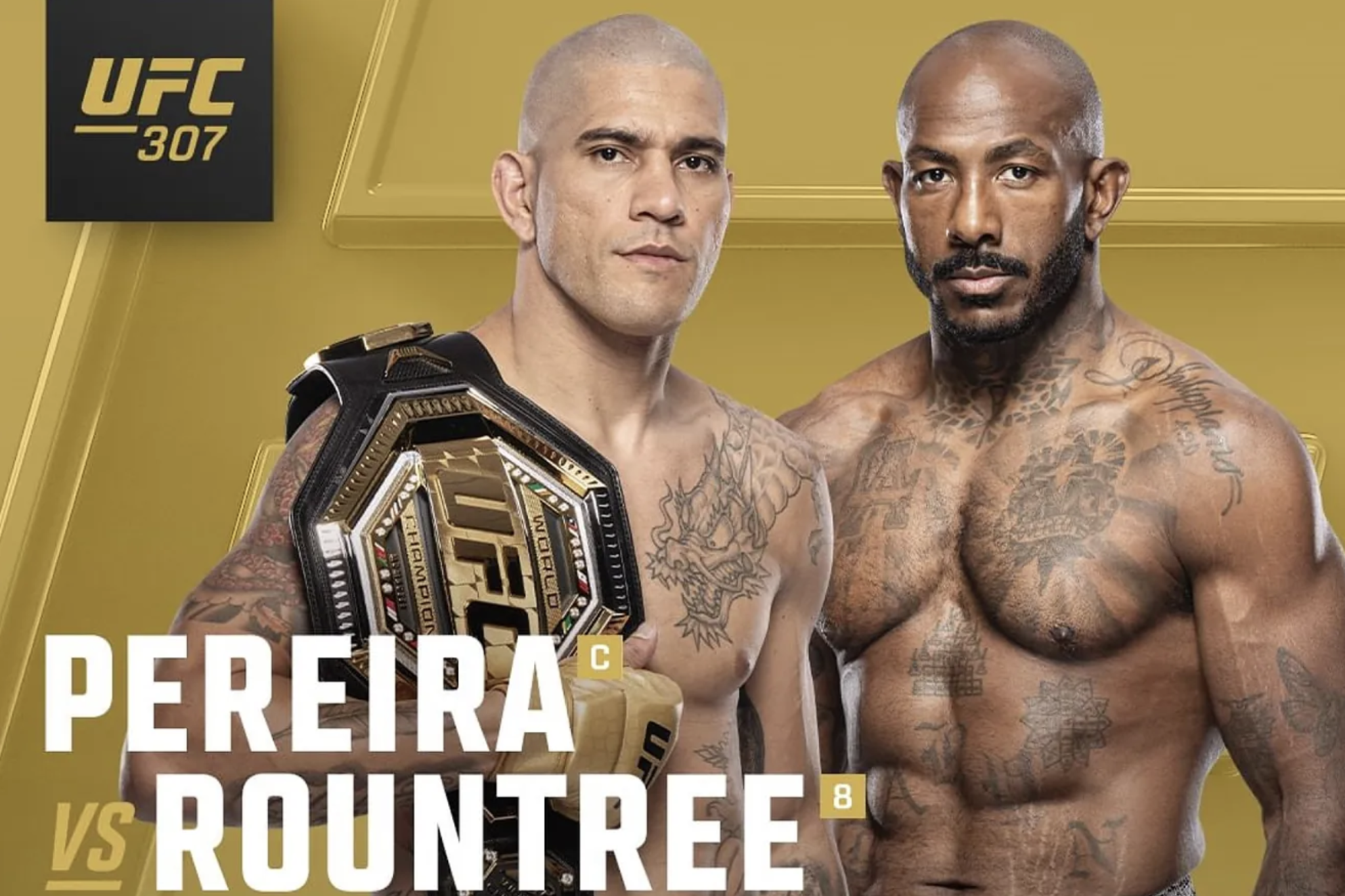 UFC 307 Pereira vs. Rountree Jr Purse: How much will each fighter earn this weekend?