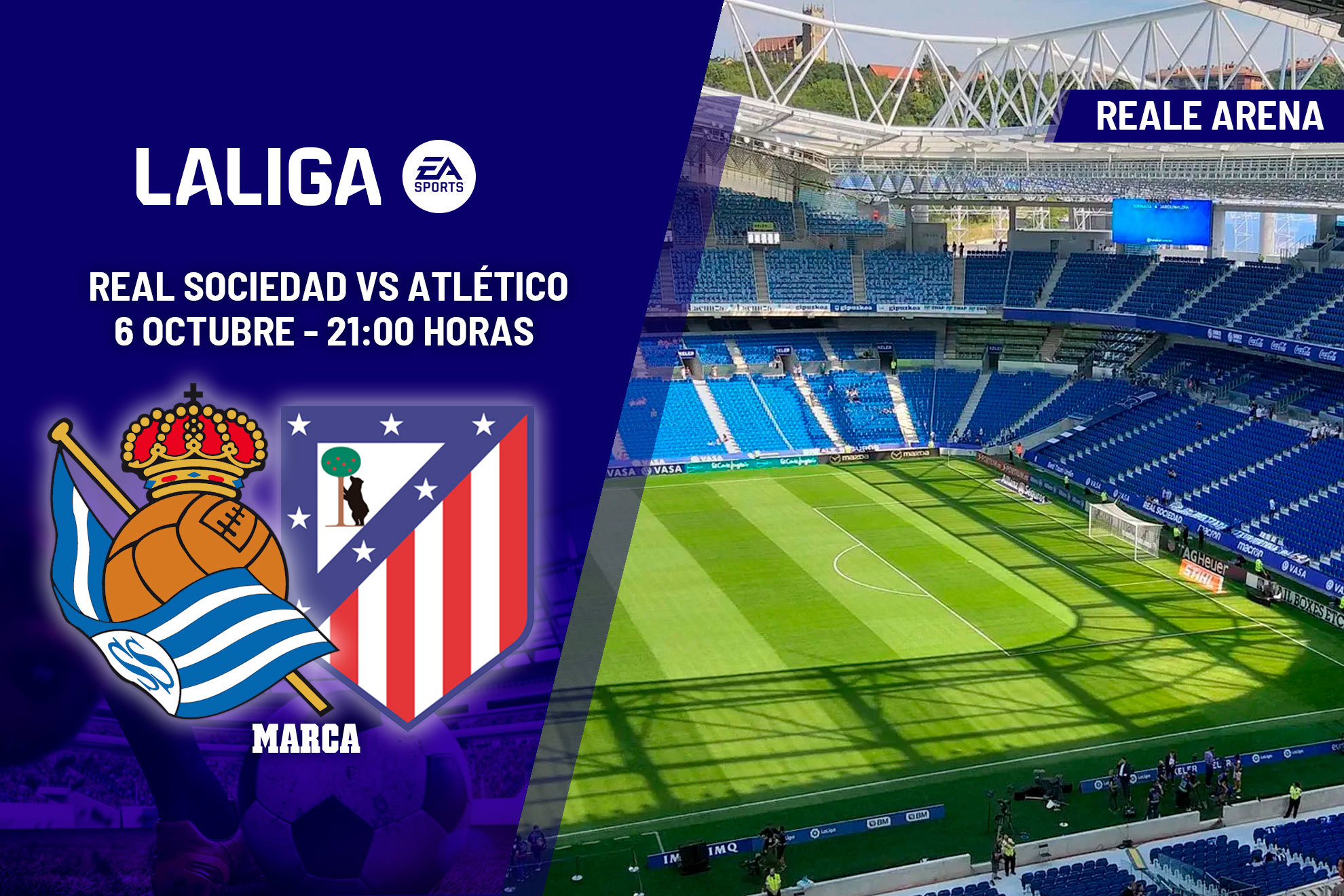Alineaciones confirmadas del Real Sociedad - Atl�tico de Madrid hoy, partido de LaLiga EA Sports