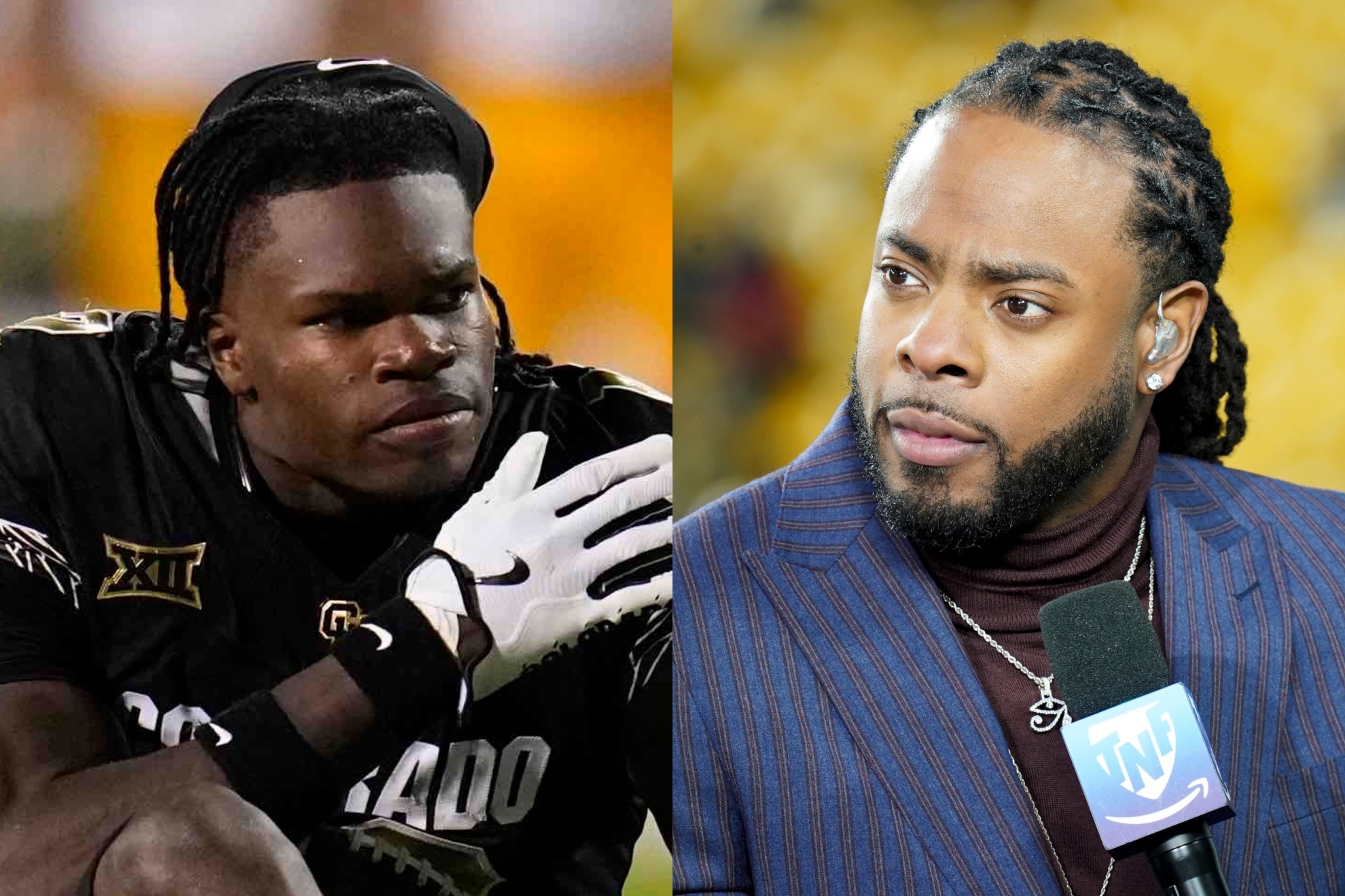Travis Hunter and Richard Sherman Squash Bland Drama
