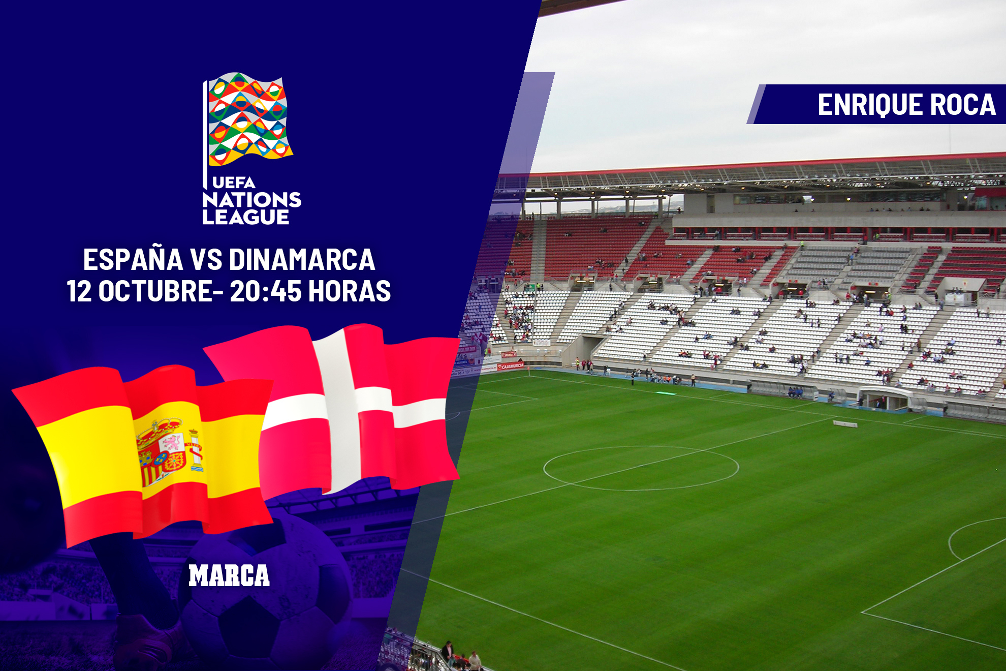 Alineaci�n confirmada de Espa�a ante Dinamarca en la Nations League