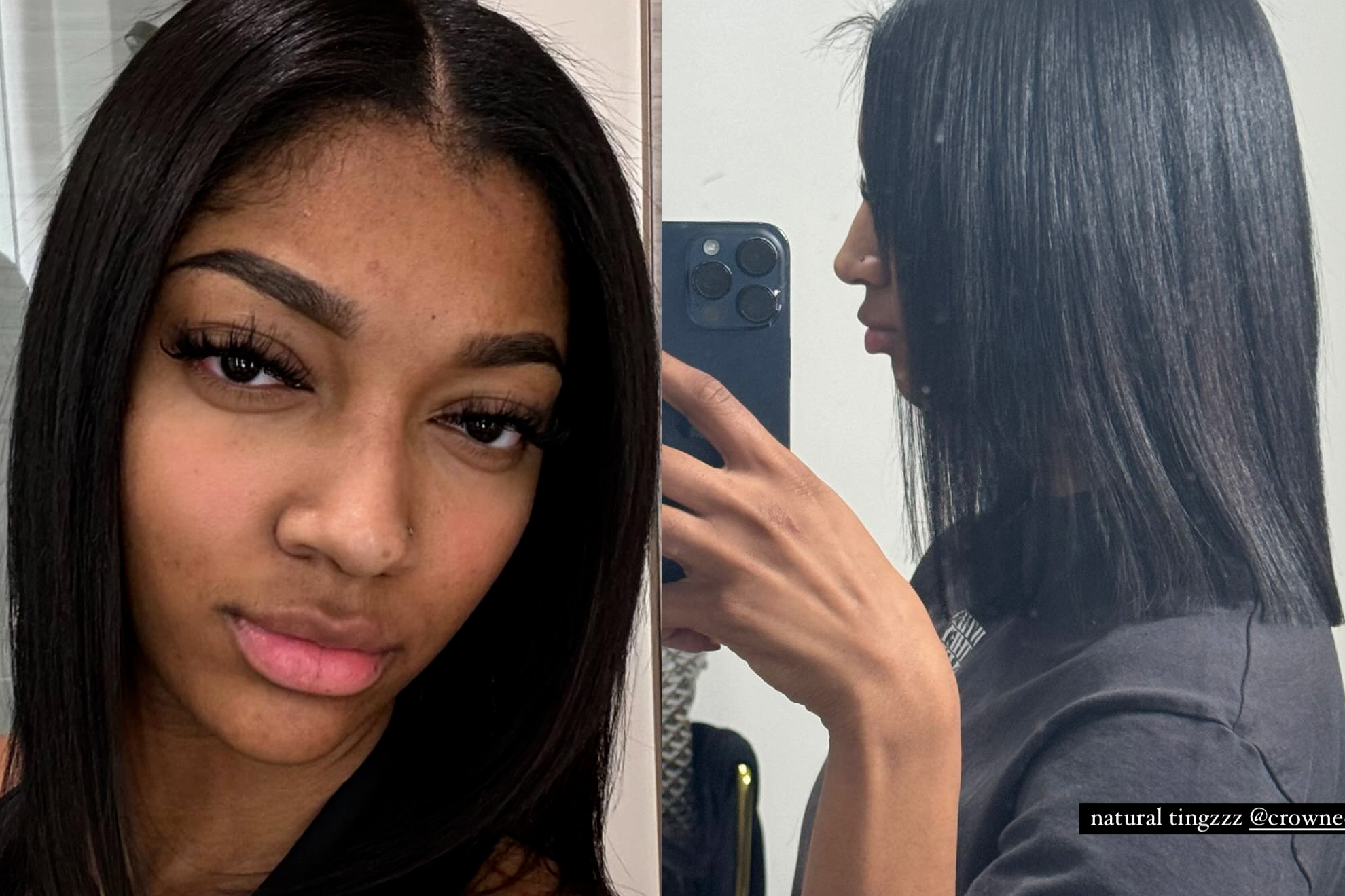 Angel Reese stuns fans with a bold new look after flaunting her long(02)